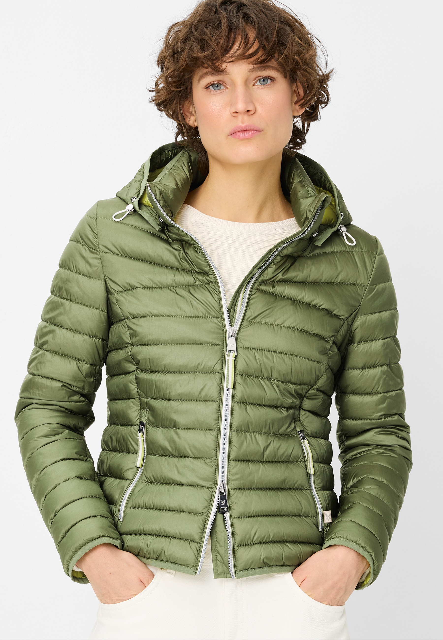 Fuchs Schmitt Steppjacke mit Kapuze abnehmbare Kapuze, Regular Fit, 2-Weger günstig online kaufen