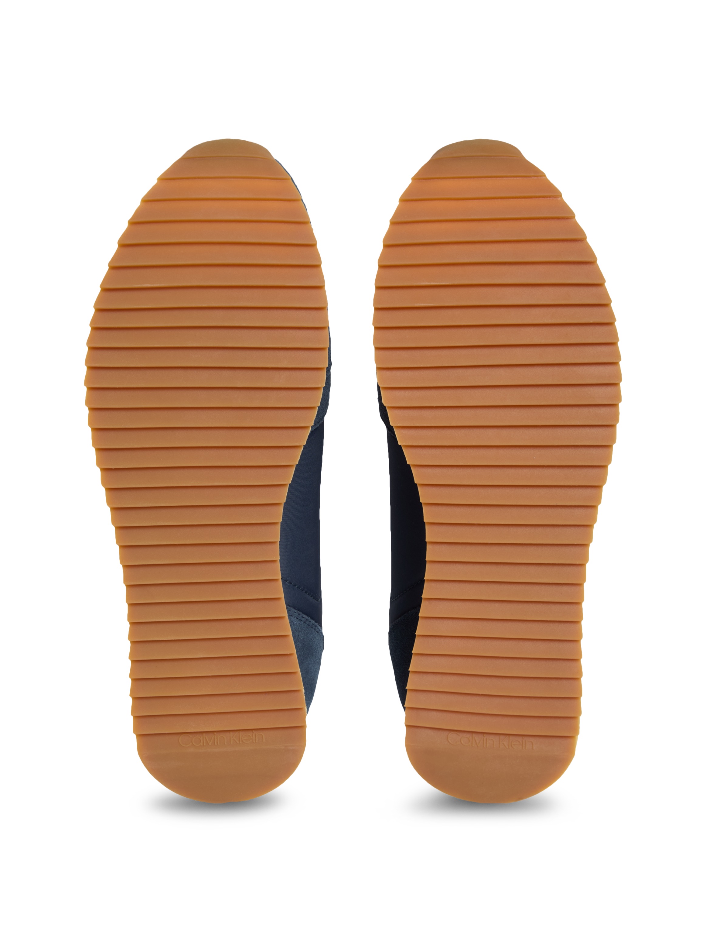Calvin Klein Jeans Slip-On Sneaker »RETRO RUNNER SOCK LACE UP NY-SU«, Halbschuh, Freizeitsneaker mit CK-Logo und aufgesetzter Schnürung