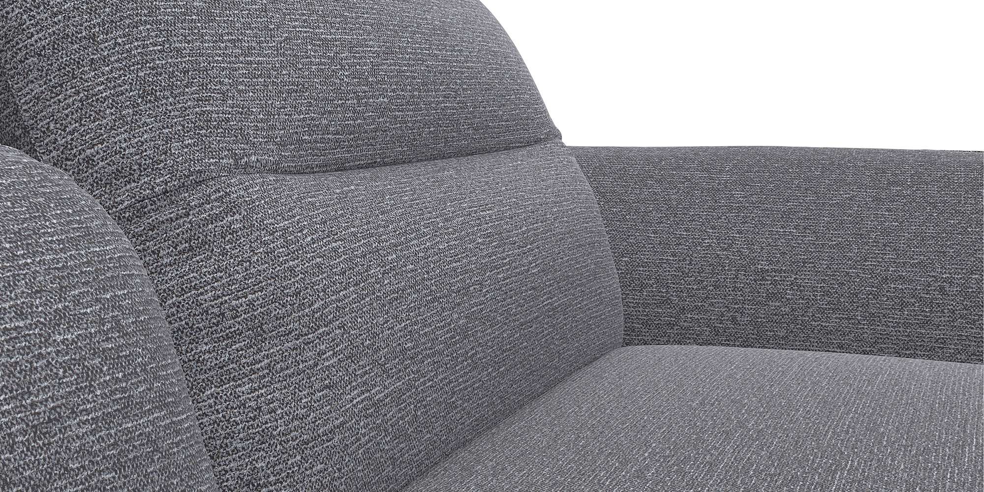 FLEXLUX Ecksofa »Salino, Funktionssofa mit Recamiere, Relaxsofa, Ecksofa«, Sofa mit Arm- und Kopfteil-Verstellungen, Kaltschaum & Stahl-Wellen