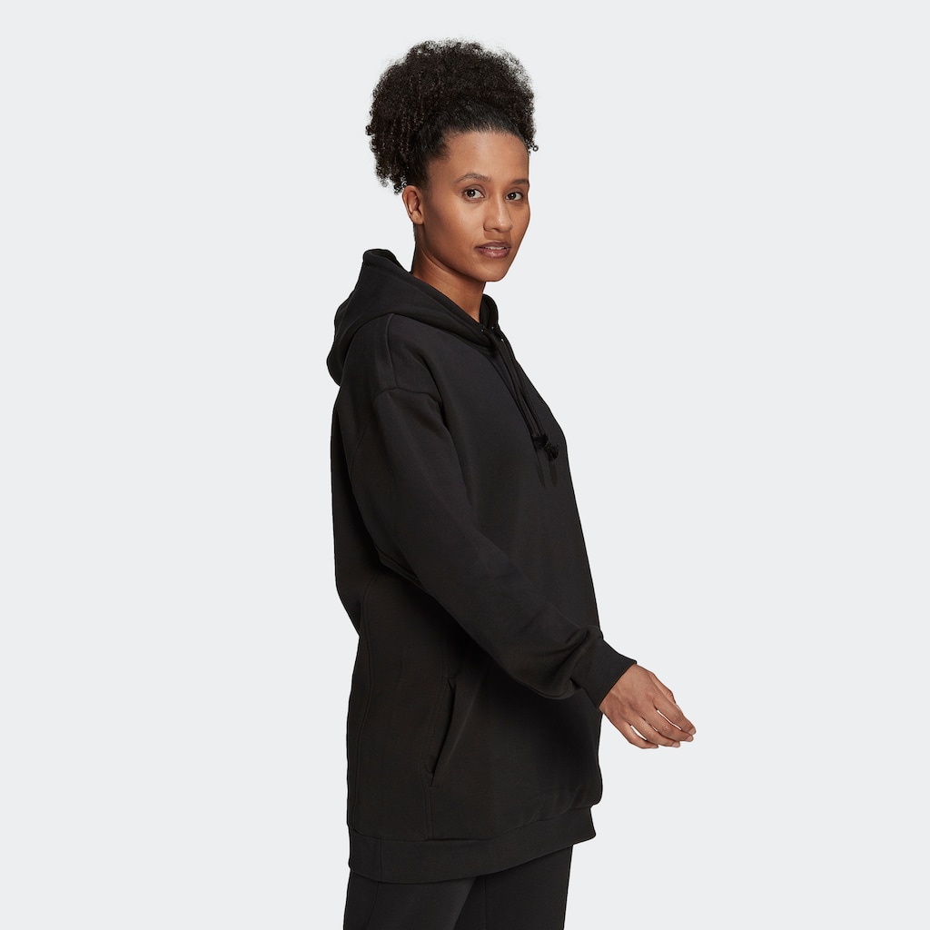 adidas Sportswear Kapuzensweatjacke »ALL SZN FLEECE LONG HOODIE«, (1 tlg.)