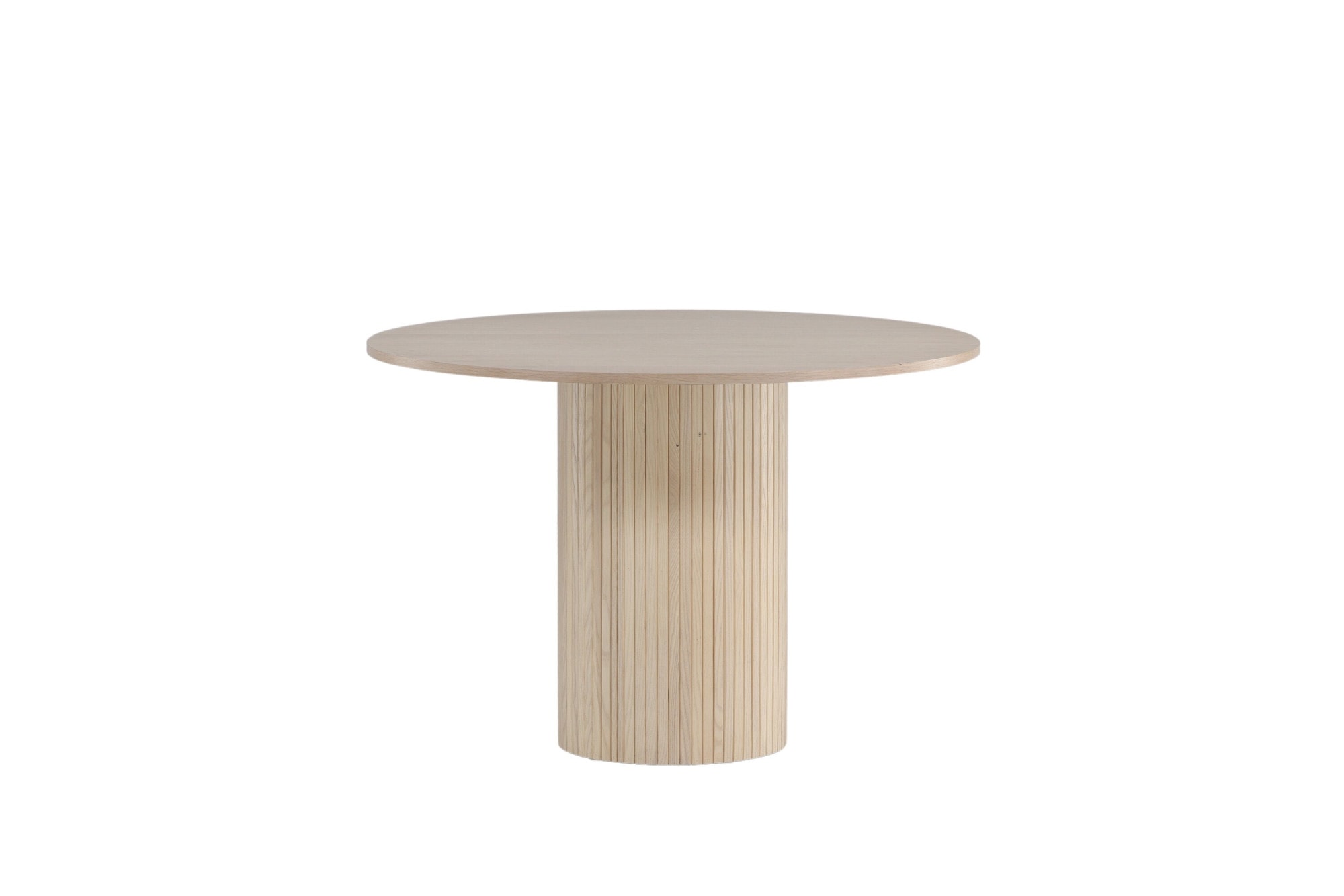 Venture Home Esstisch »Bianca, runder Esstisch, Ø 110 cm« Esszimmertisch, MDF, Holzfurnier-Optik, rund, modern, urban
