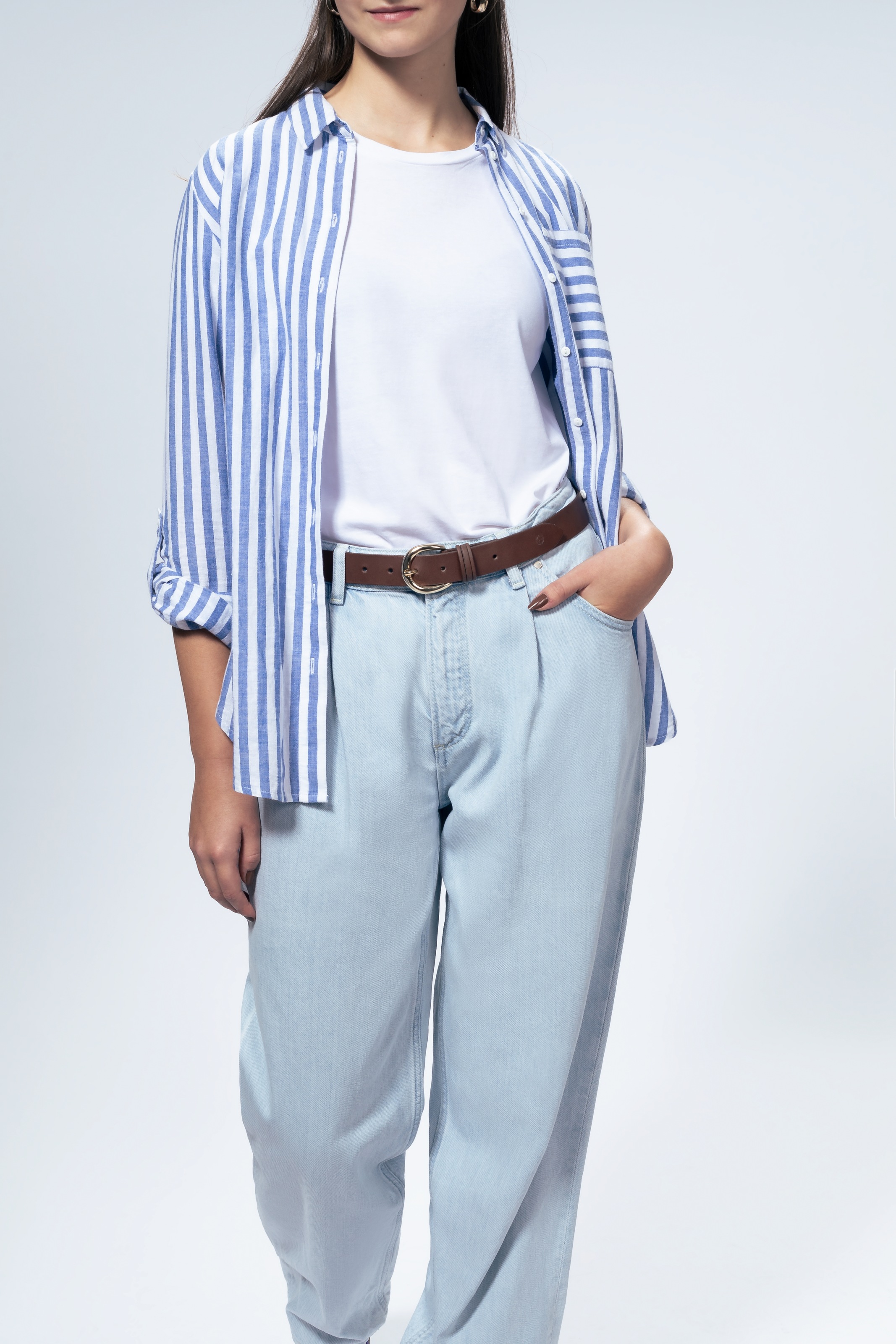 Tamaris Ledergürtel 3cm breit, schlichte Dornschnalle in Gold, dezentes Mar günstig online kaufen