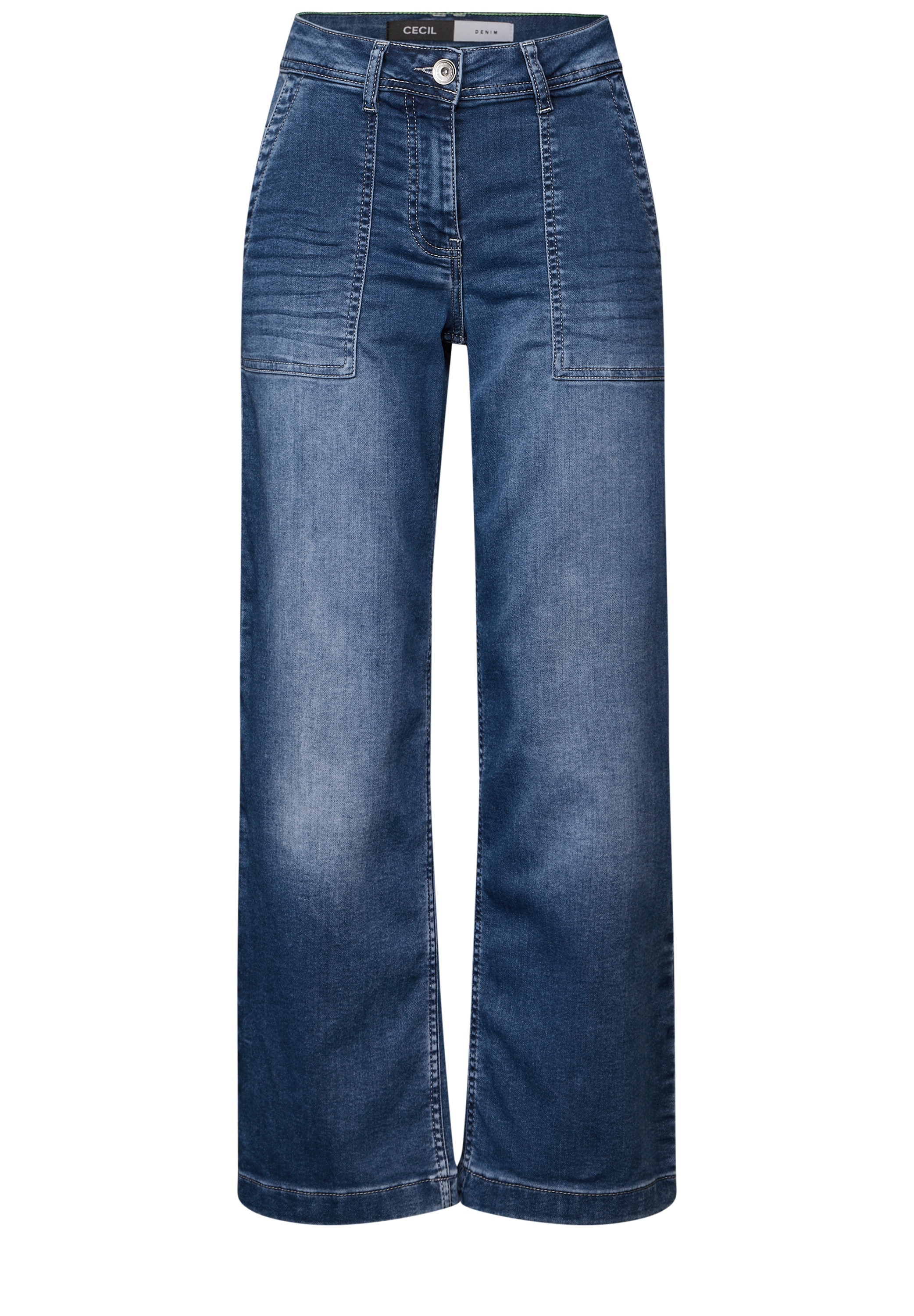 STREET ONE Loose-fit-Jeans, High Waist