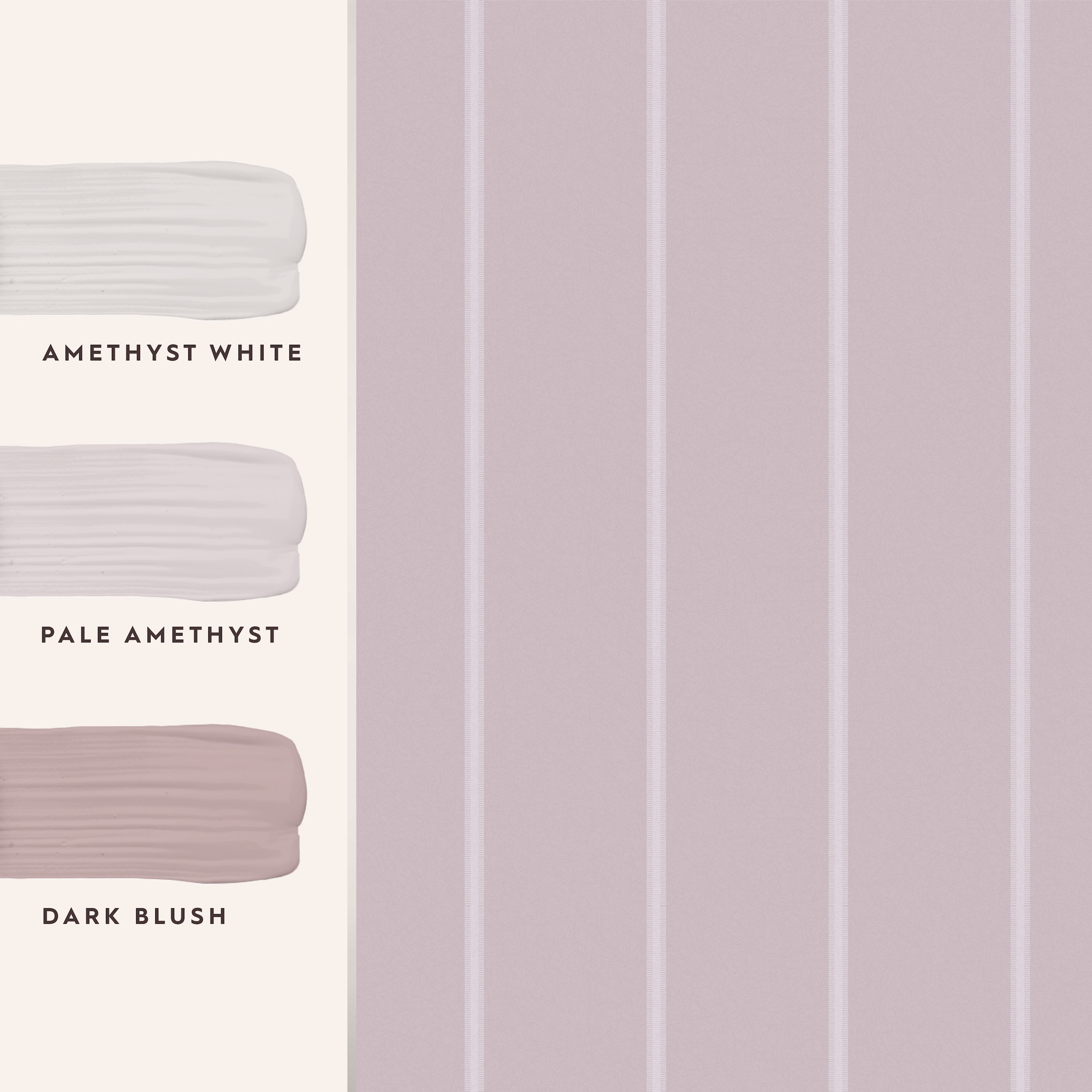 LAURA ASHLEY Vliestapete »Saltram Stripe«, 10mx52cm