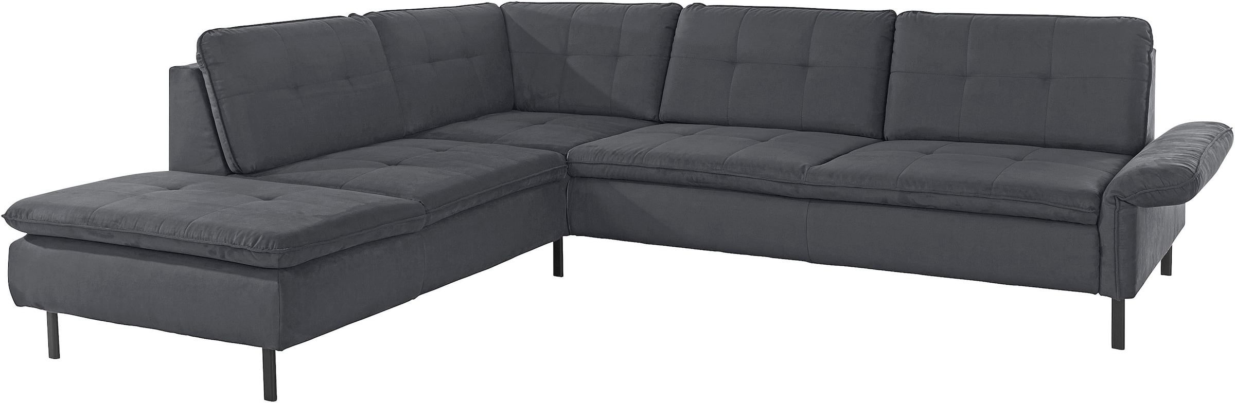 INOSIGN Ecksofa »Birkholm L-Form«, Armlehnverstellung, auch in Easy Clean Bezug - mit Wasser zu reinigen