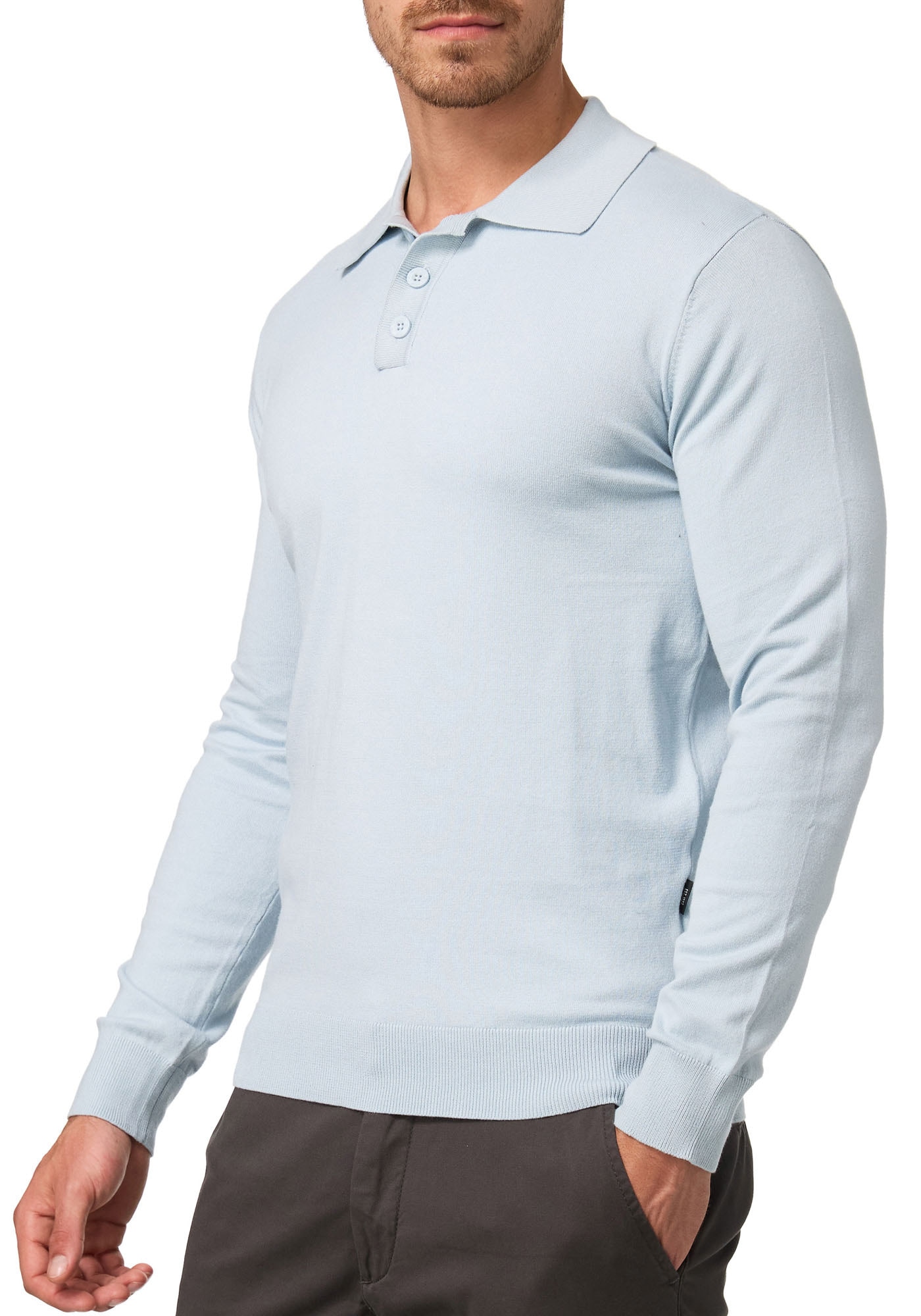 Indicode Polokragenpullover "INBarner"