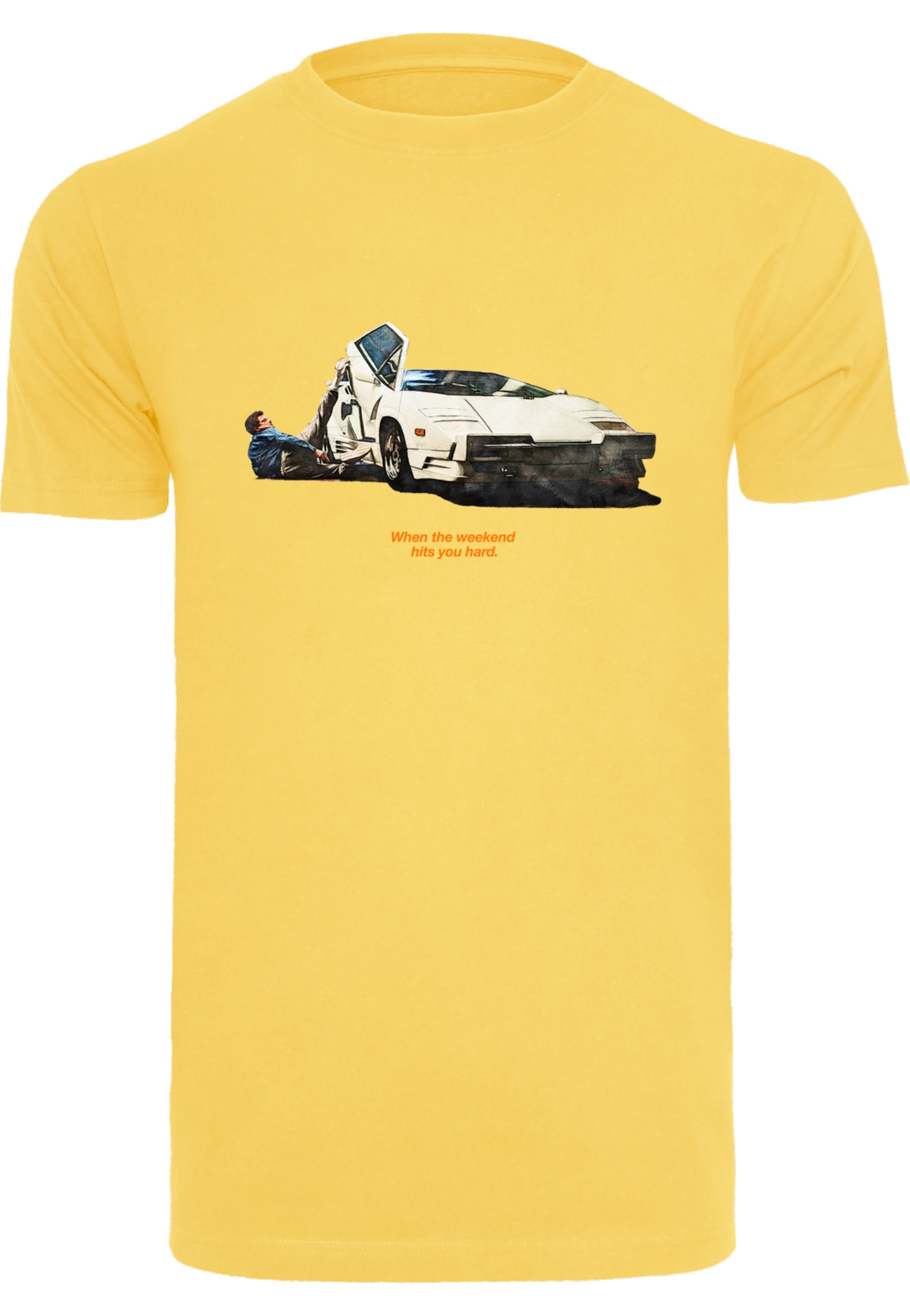 MisterTee T-Shirt "MisterTee Herren Weekend Wolf Tee" 1