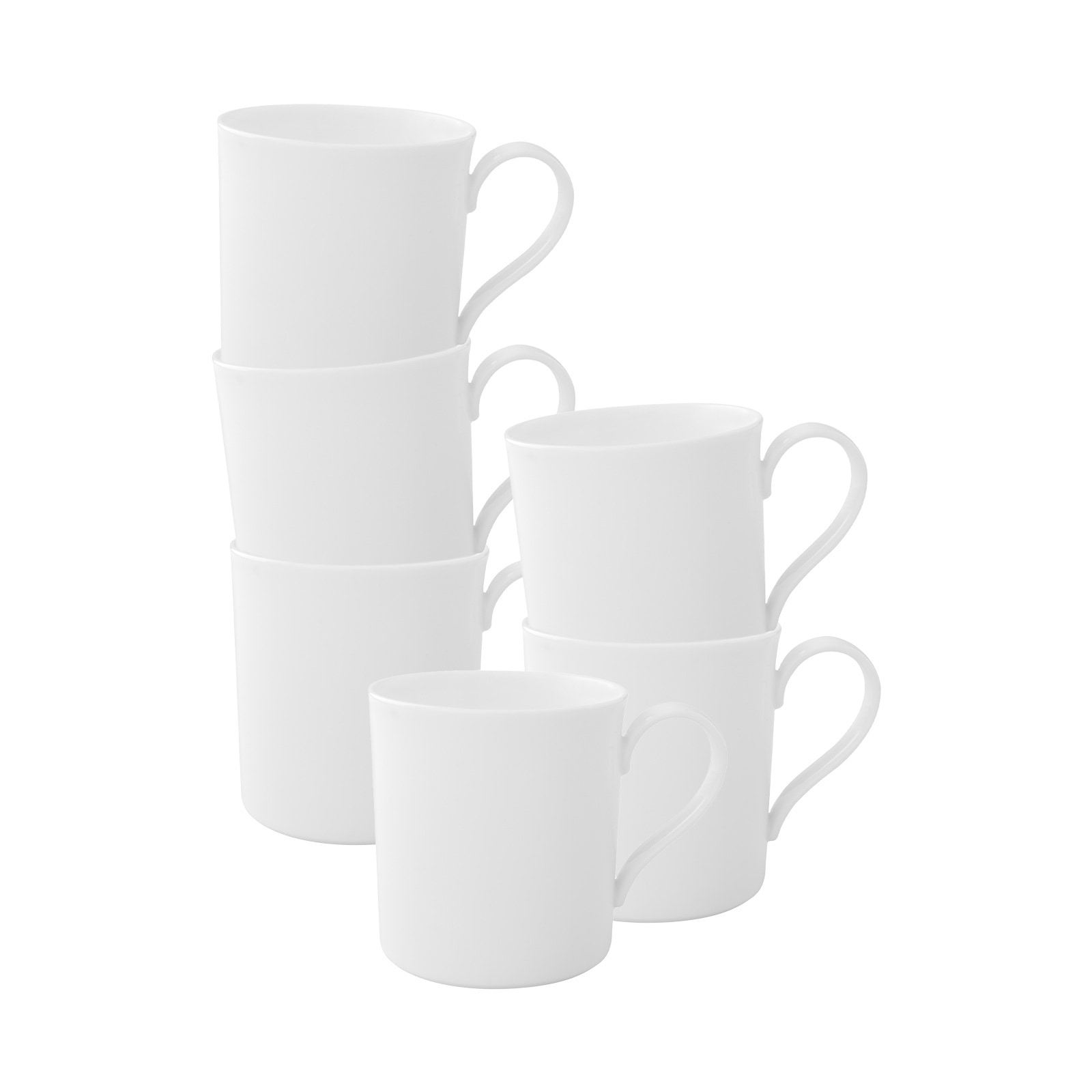 Villeroy & Boch Tasse "Kaffeetassen Modern Grace 170 ml 6er Set weiß" günstig online kaufen