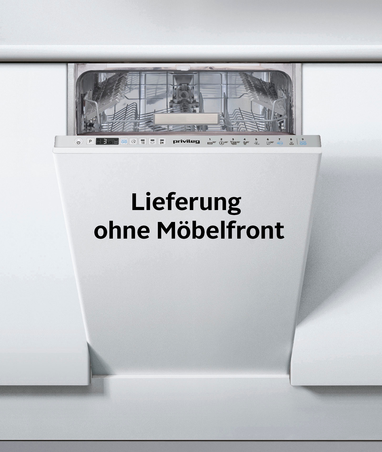 Privileg vollintegrierbarer Geschirrspüler "RSIO 3T224 E (2)" 10 Maßgedecke günstig online kaufen