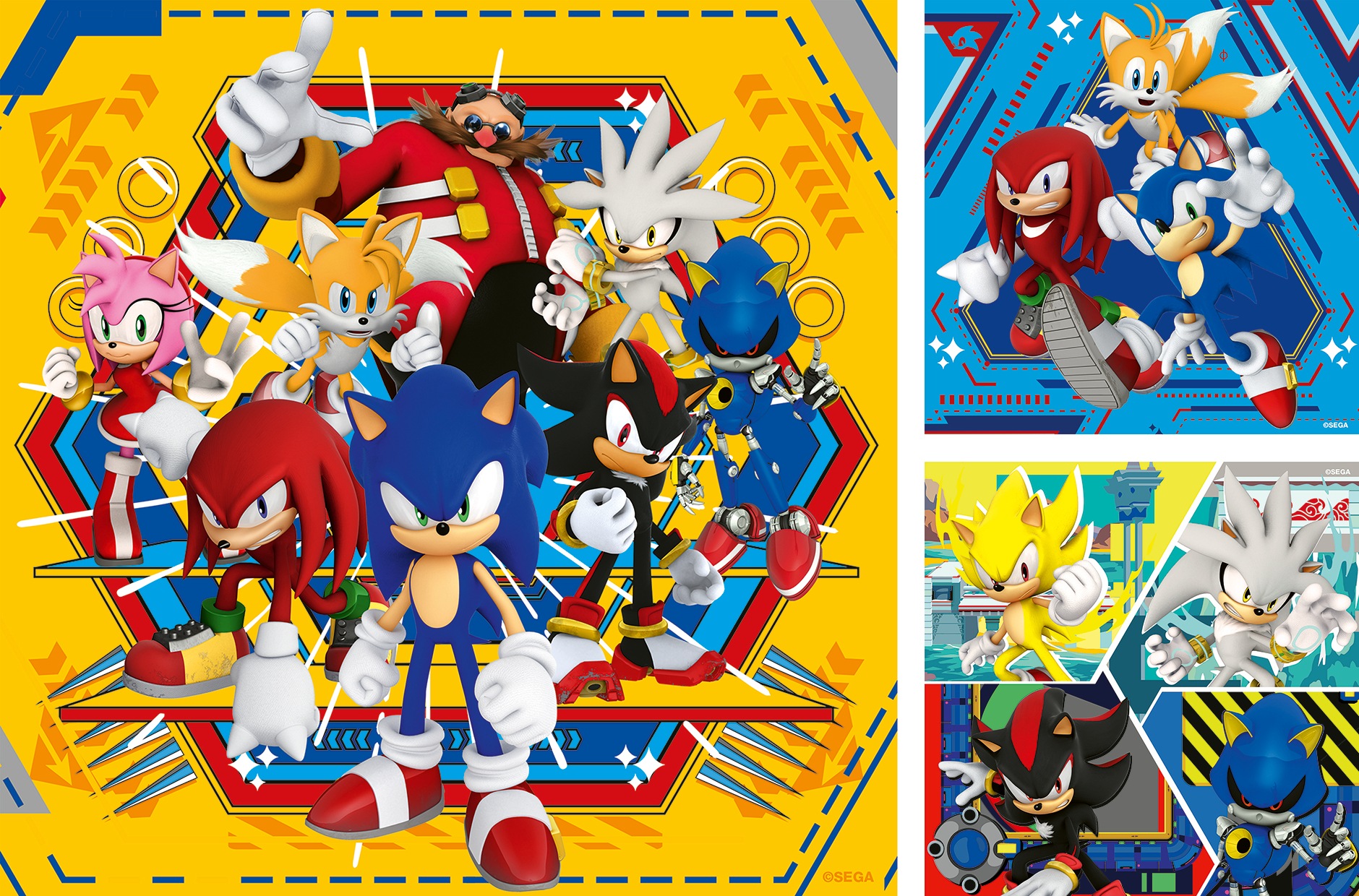 Ravensburger Puzzle »Die Abenteuer von Sonic«, Made in Europe