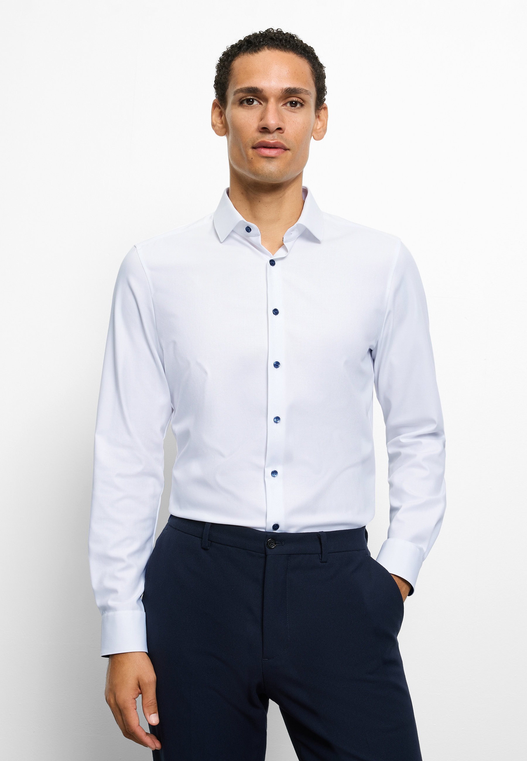 OLYMP Businesshemd »OLYMP Level Five 24/Seven, body fit, Modern Kent«