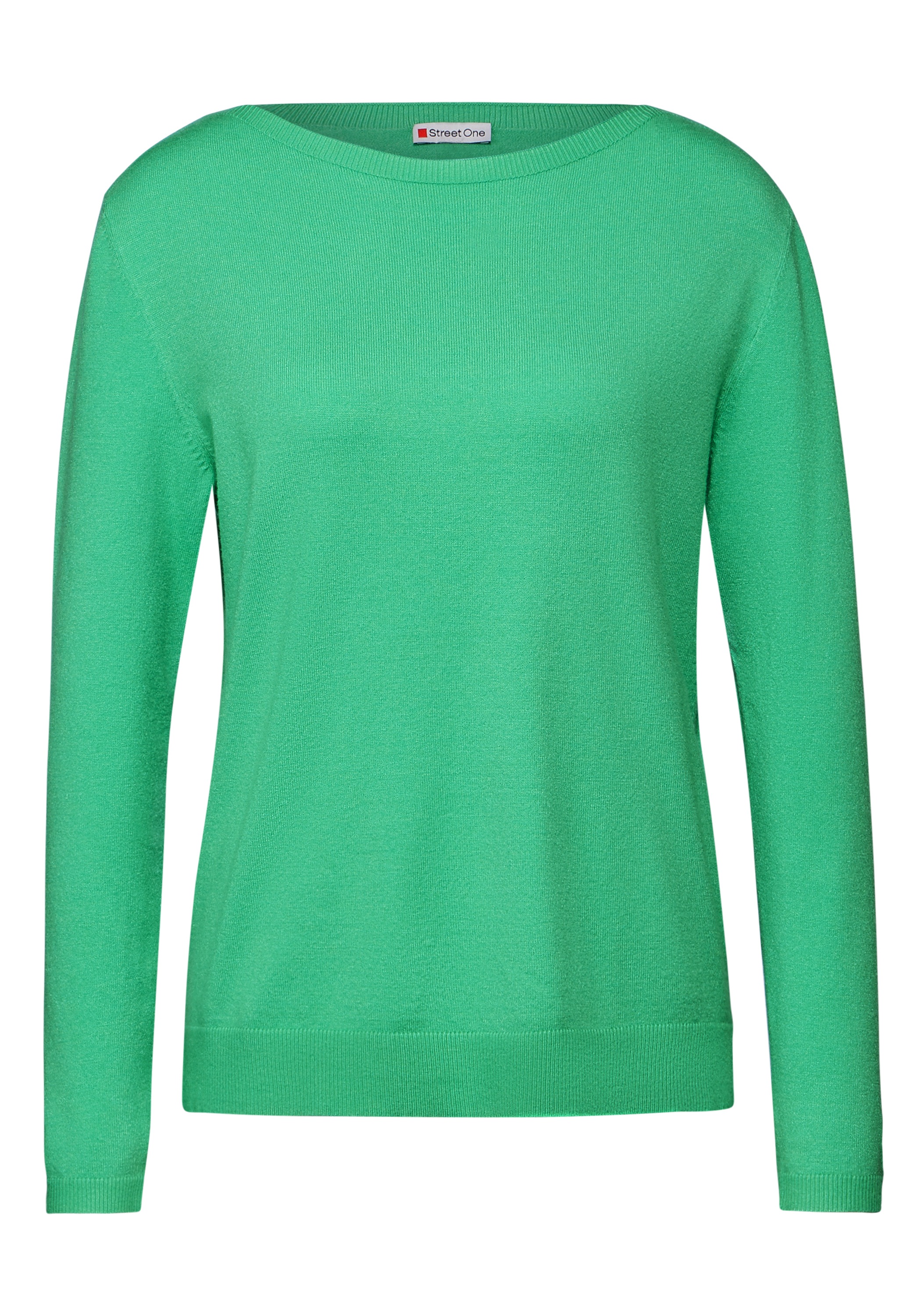 STREET ONE Strickpullover, aus Feinstrick