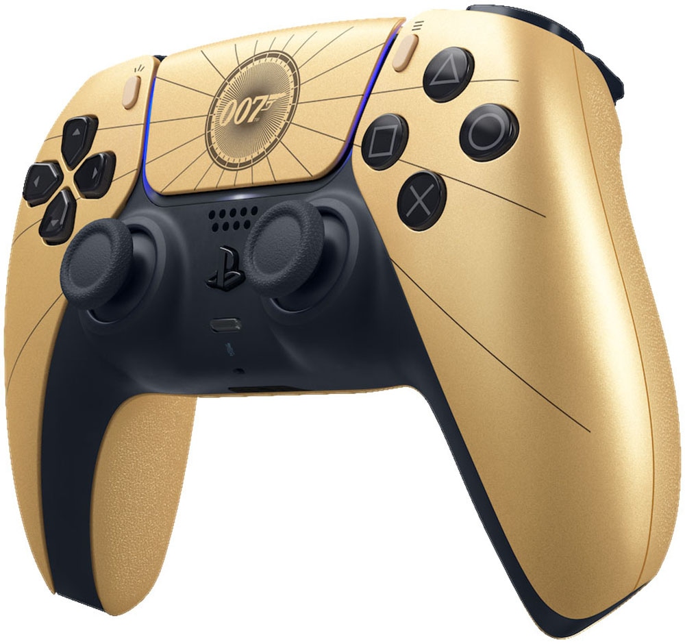 PlayStation 5 DualSense Wireless-Controller »007 First - Light Limited Edition Gold«