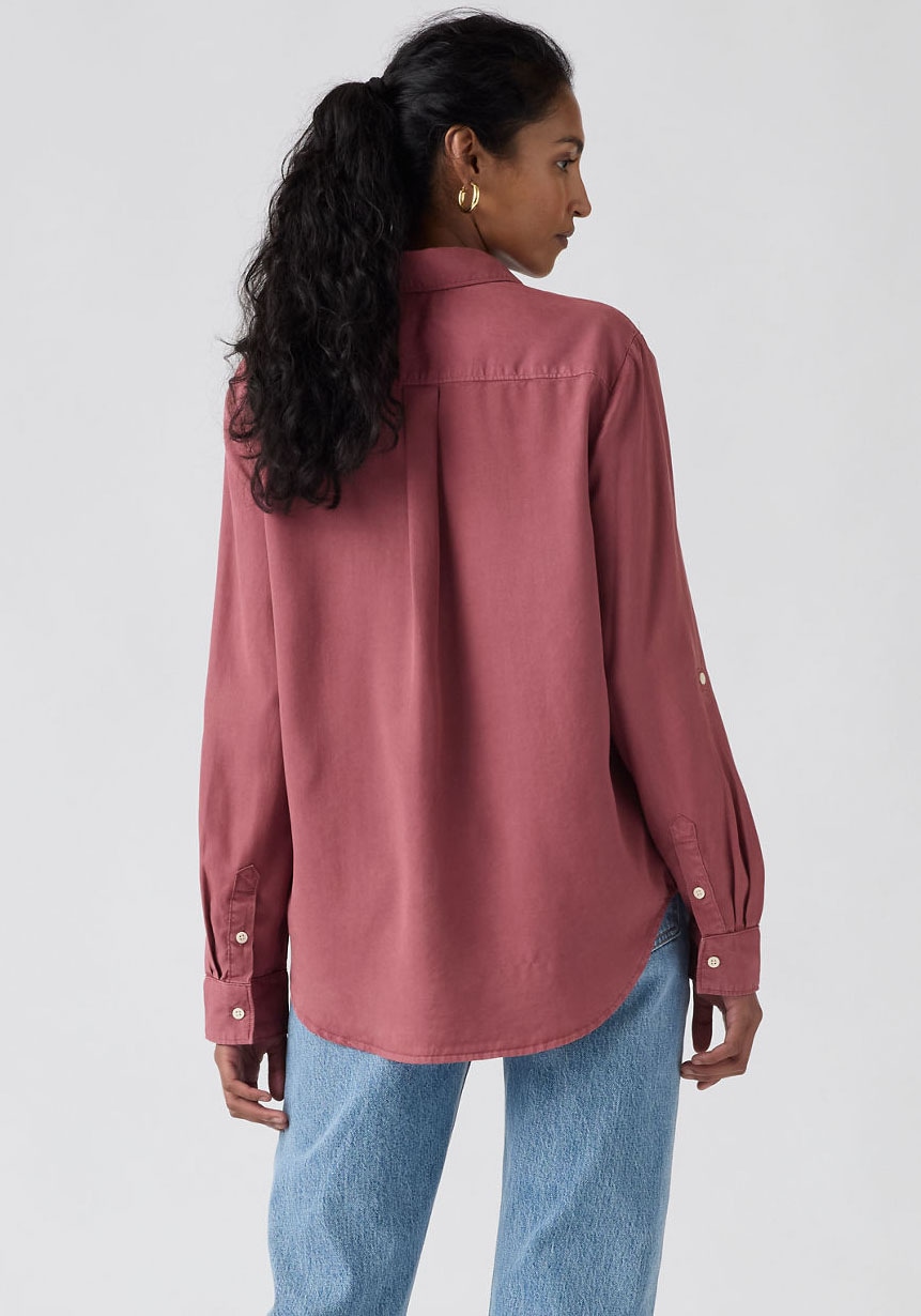Levi's® Hemdbluse Krempelärmel mit Riegel