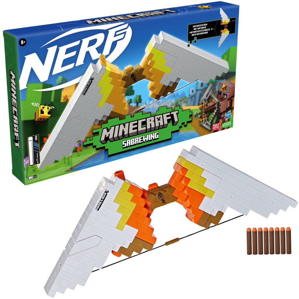 Hasbro Blaster »Spielzeugbogen Nerf Minecraft Sabrewing«