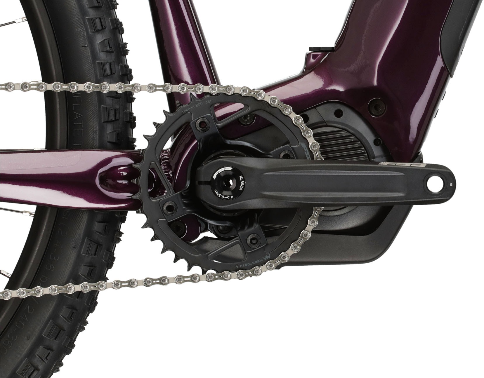 Kross E-Bike »E-MTB Lea Boost 5.0 27.5 Zoll lila«, 10 Gang, microSHIFT, ADVENT X M6205, Mittelmotor 250 W