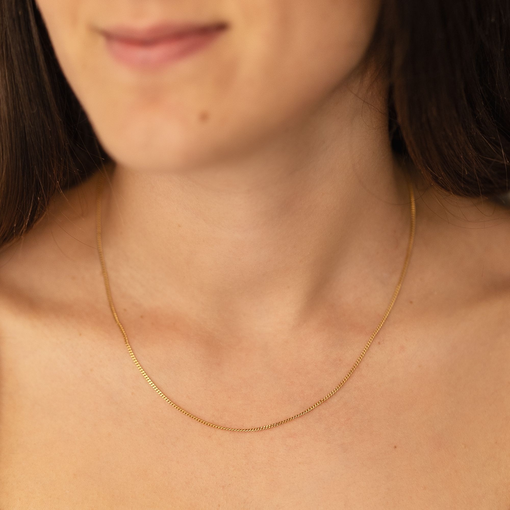 Fascination by Ellen K. Collierkettchen »Gold 333 Panzerkette 45/42cm«