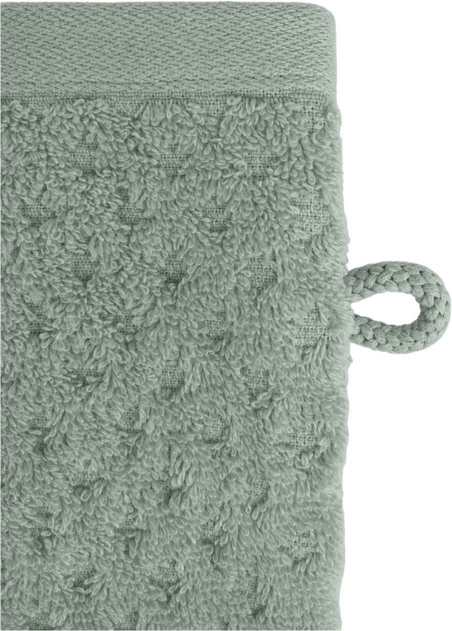 OTTO home Waschlappen »Corrin, 6 Premium Waschlappen, 16x22cm« 100% Baumwolle, 500 gr/m², mit Struktur, weich, 5 Jahre Garantie