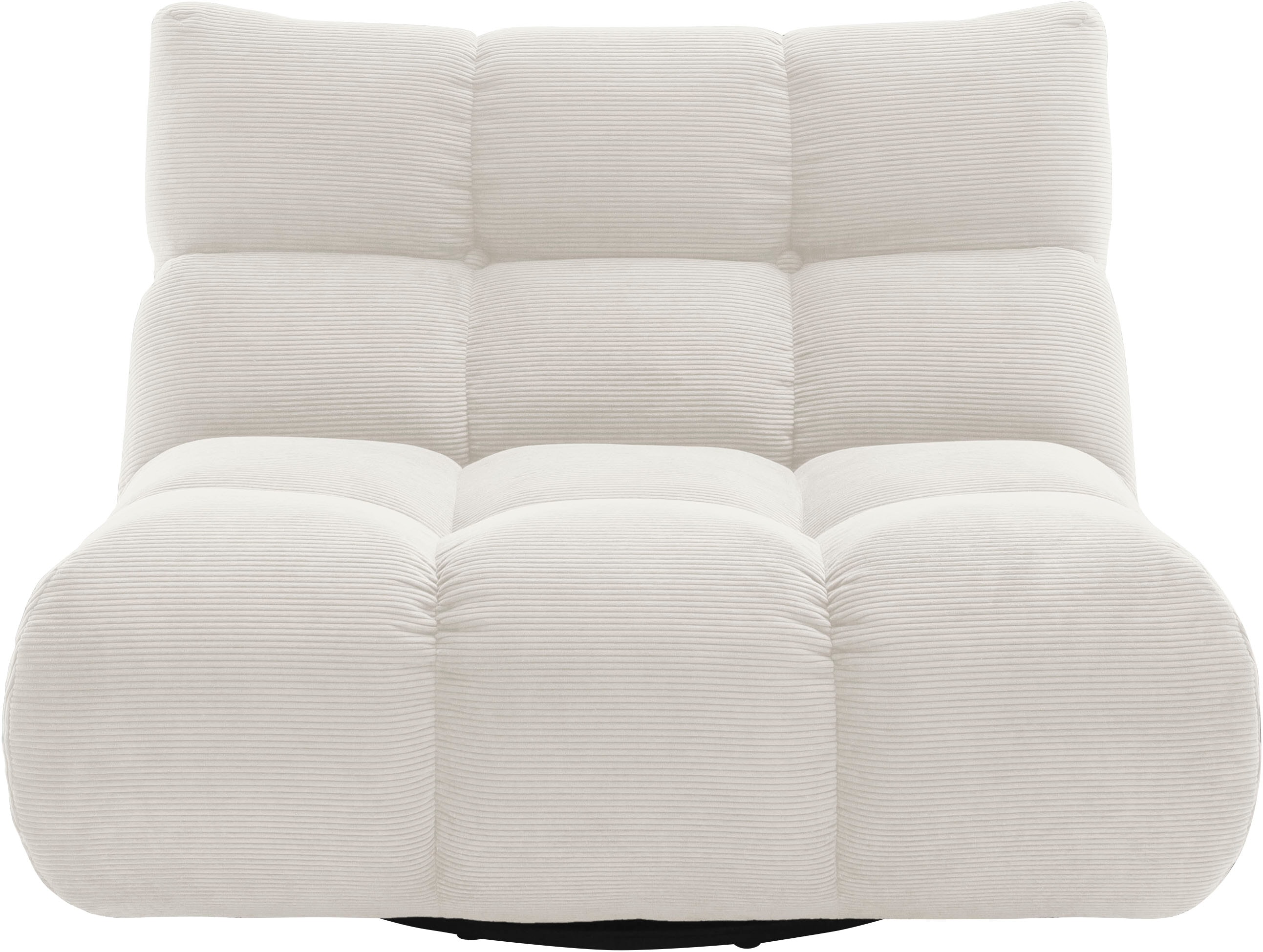 Home affaire 1,5-Sitzer "Cozy Bubble, 360 drehbarer Sessel, Breite 107 cm" mit eleganter Steppung, Rundumbezug & weicher Polsterung