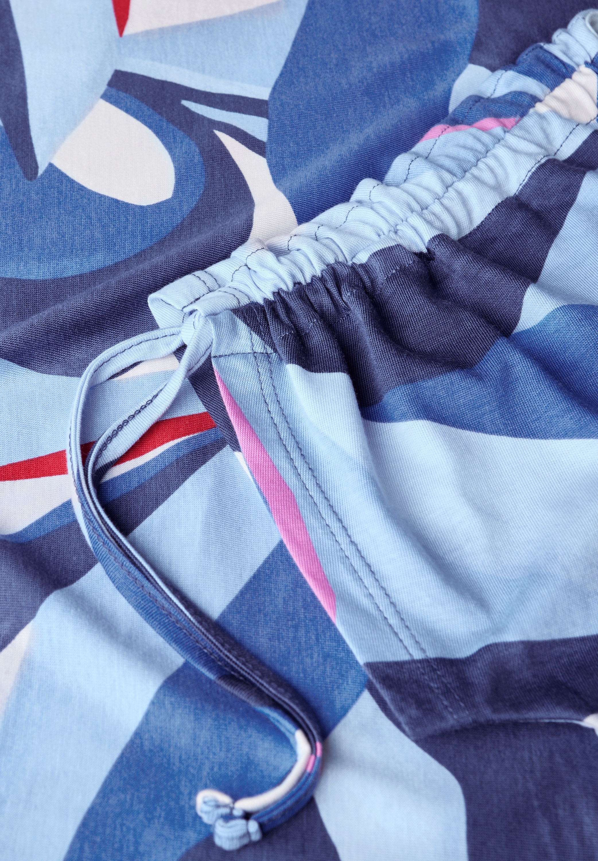 Cecil Print-Shirt, mit Elastiksaum