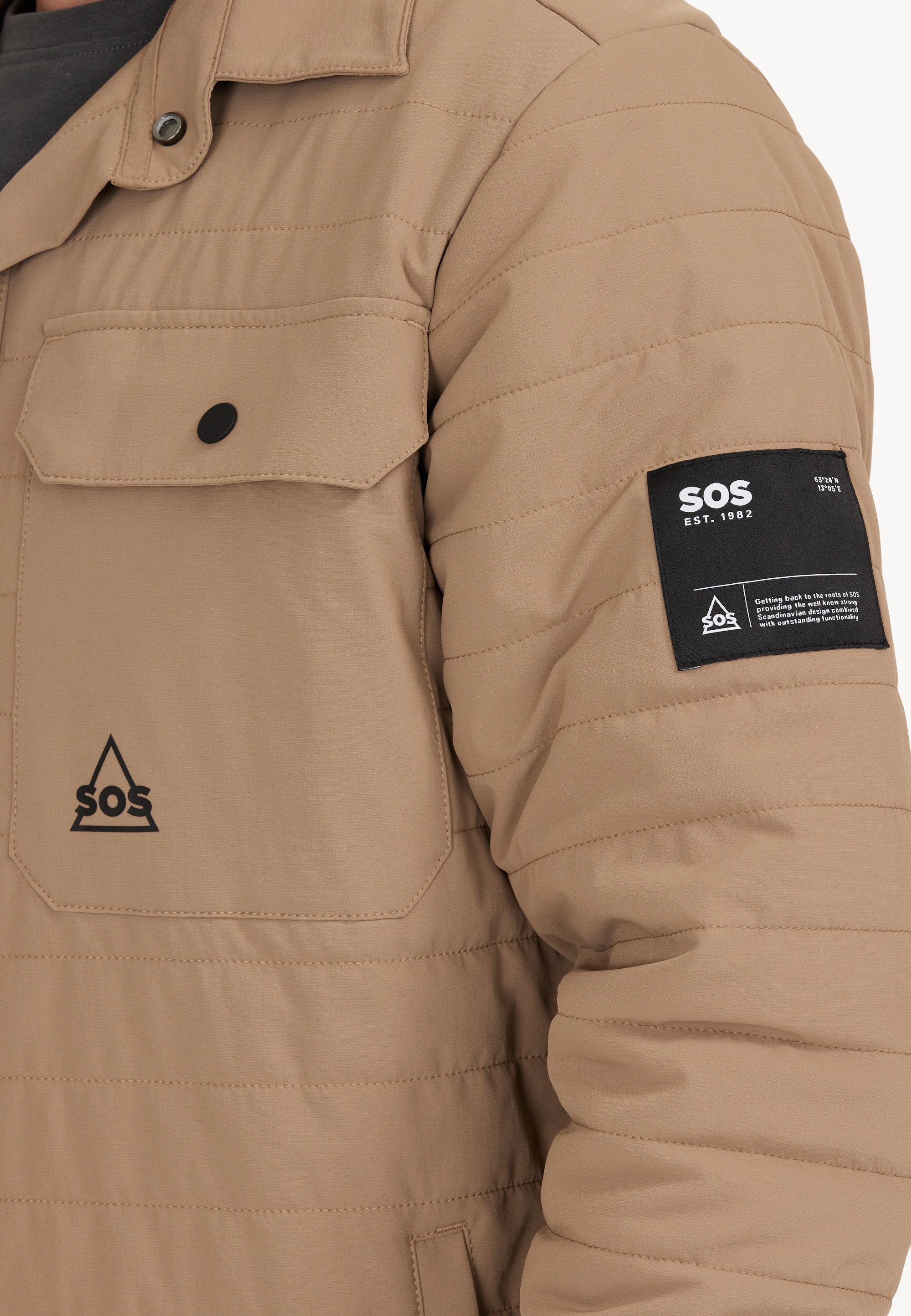 SOS Outdoorjacke »Jackson«, mit wasserabweisender Funktion