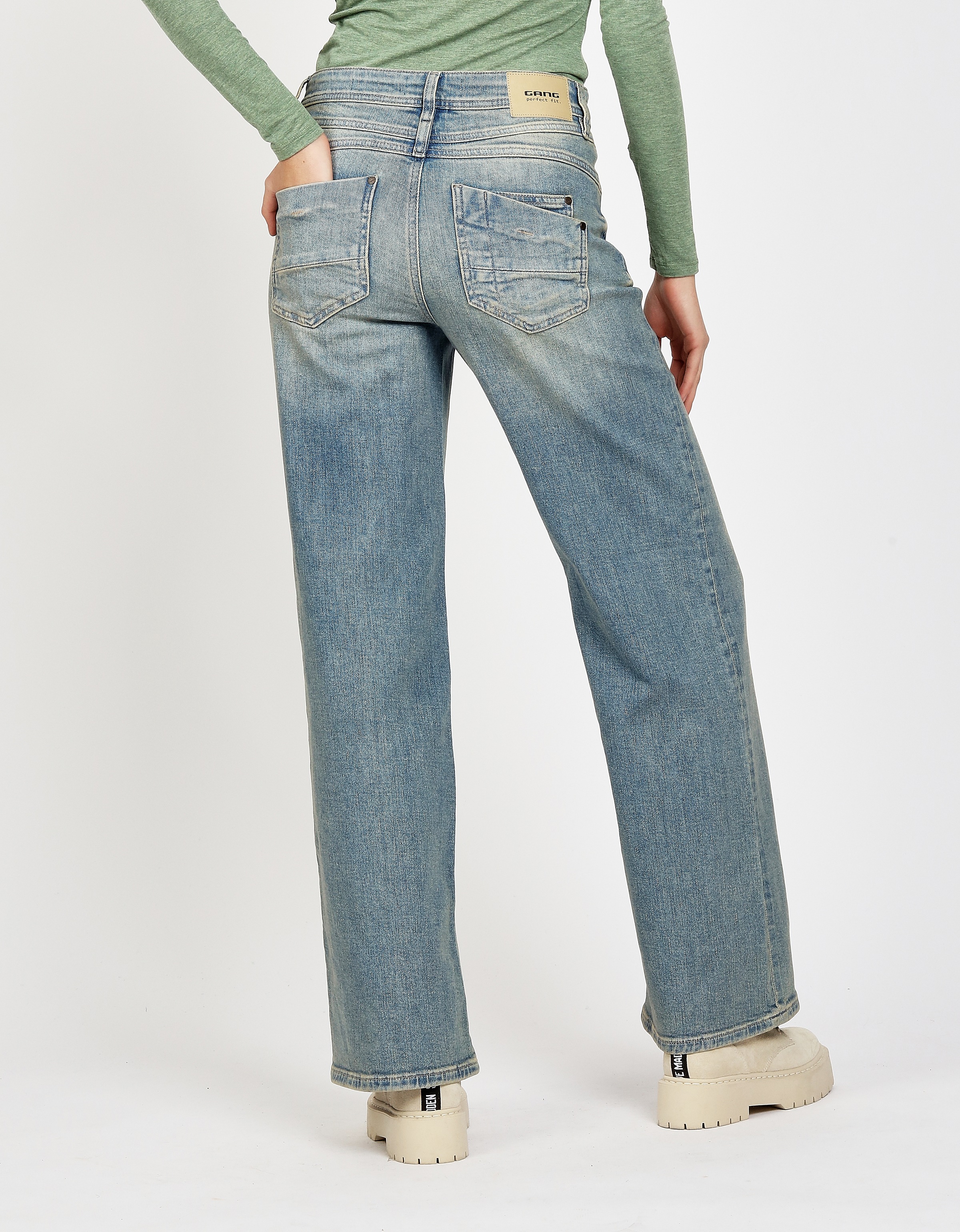 GANG Weite Jeans "94AMELIE WIDE" günstig online kaufen
