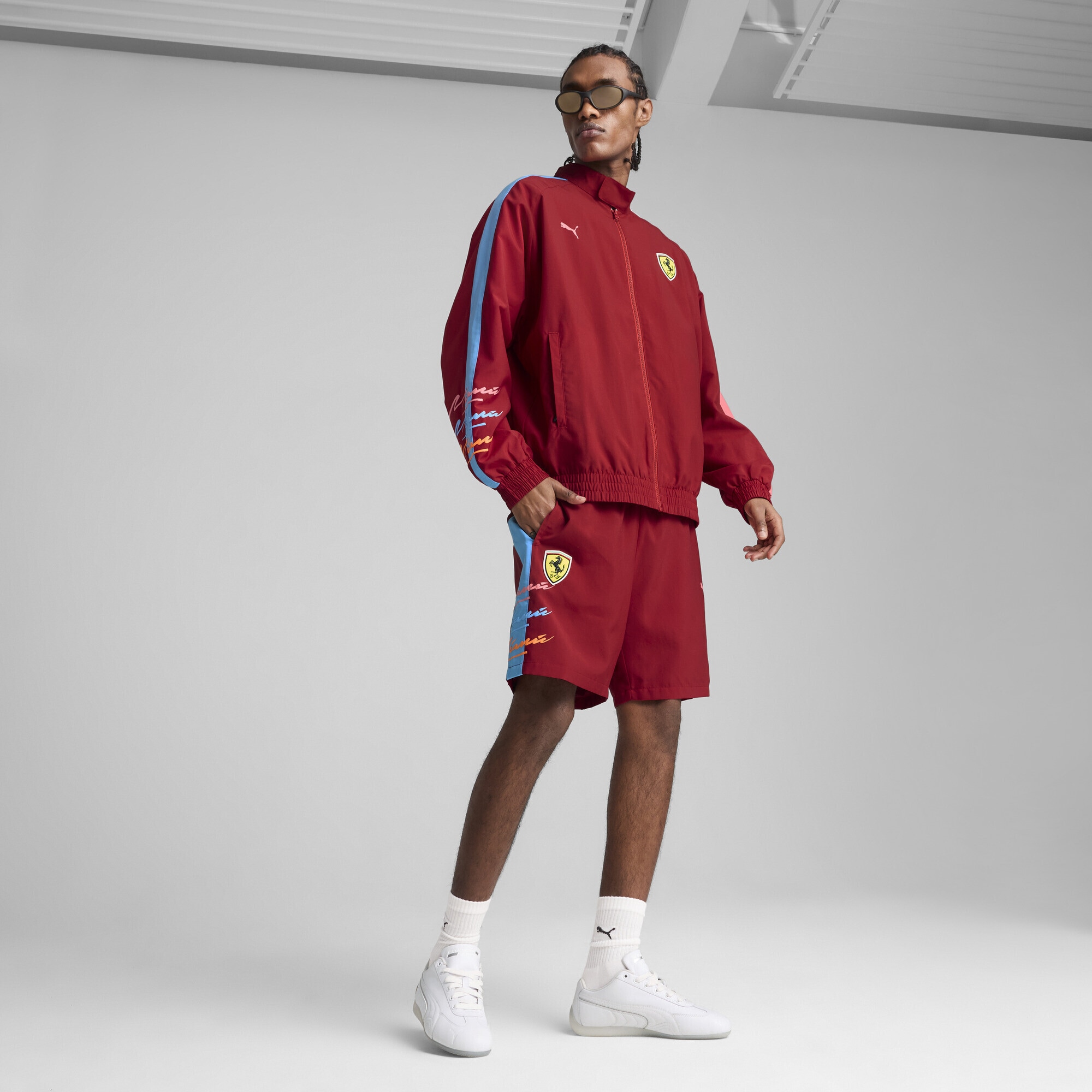 PUMA Trainingsjacke »Scuderia Ferrari Miami T7 Jacke Herren«