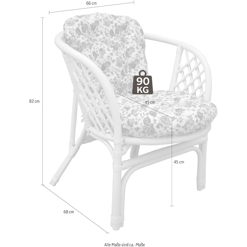 Home affaire Rattanstuhl »Rattansessel«