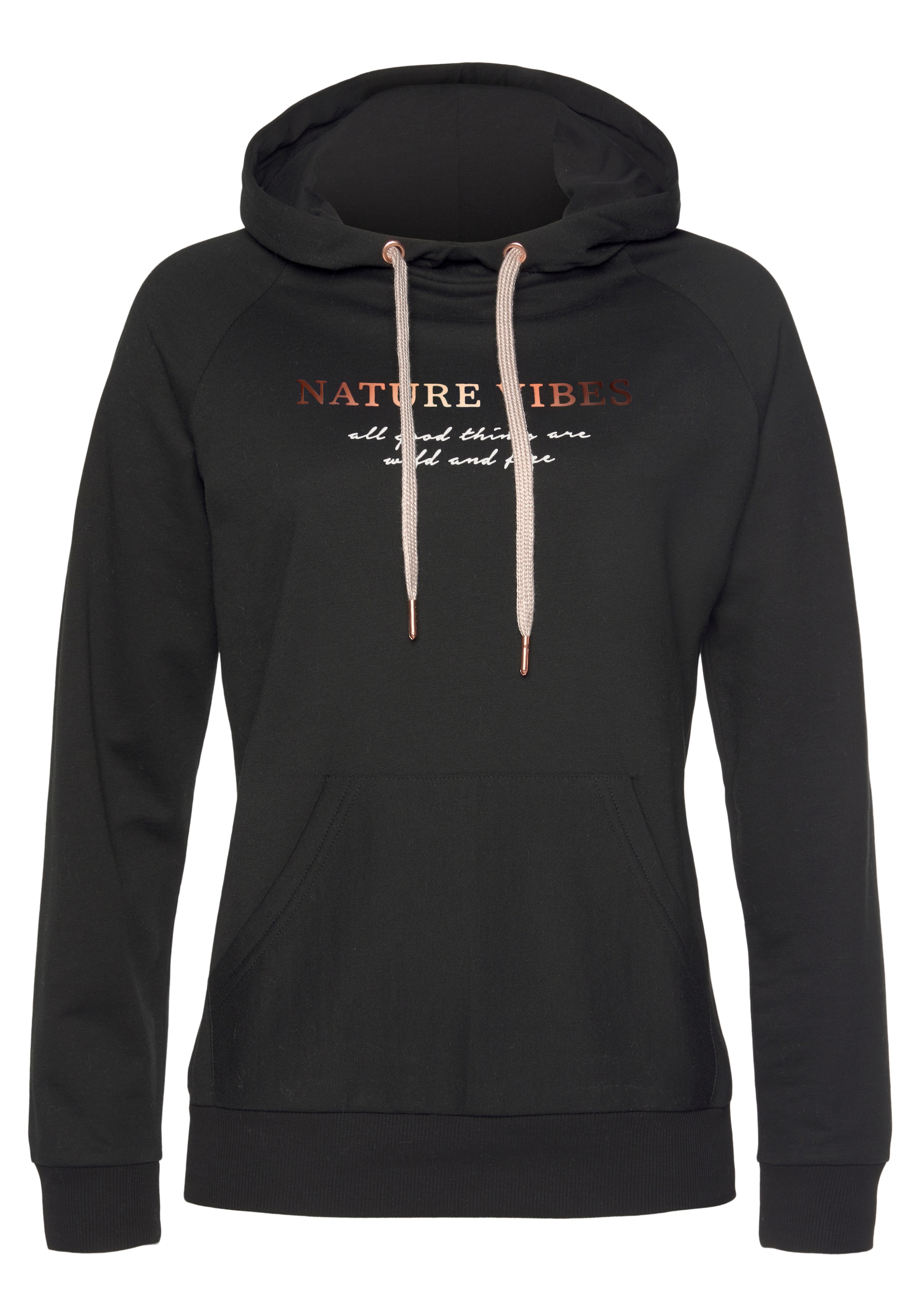 LASCANA Hoodie, mit Kängurutasche, Loungewear günstig online kaufen