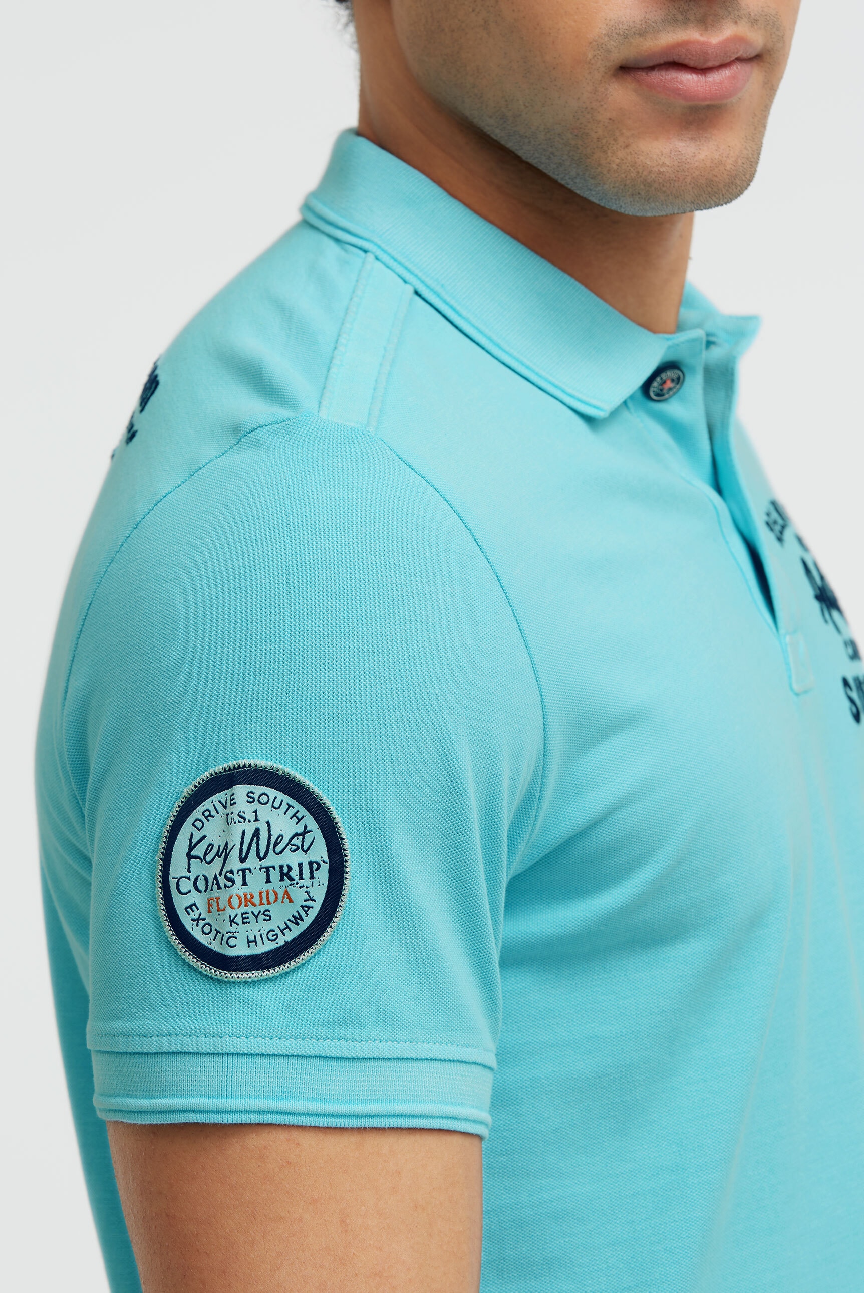 CAMP DAVID Poloshirt aus Baumwolle