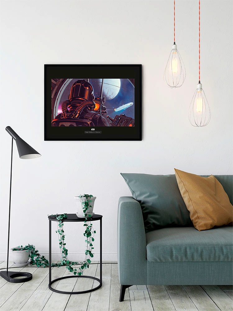 Komar Bild »Star Wars Classic RMQ TIE-Fighter Pilot«, Star Wars, (1 St.), Wandbild zur Dekoration im Kinderzimmer - ohne Rahmen