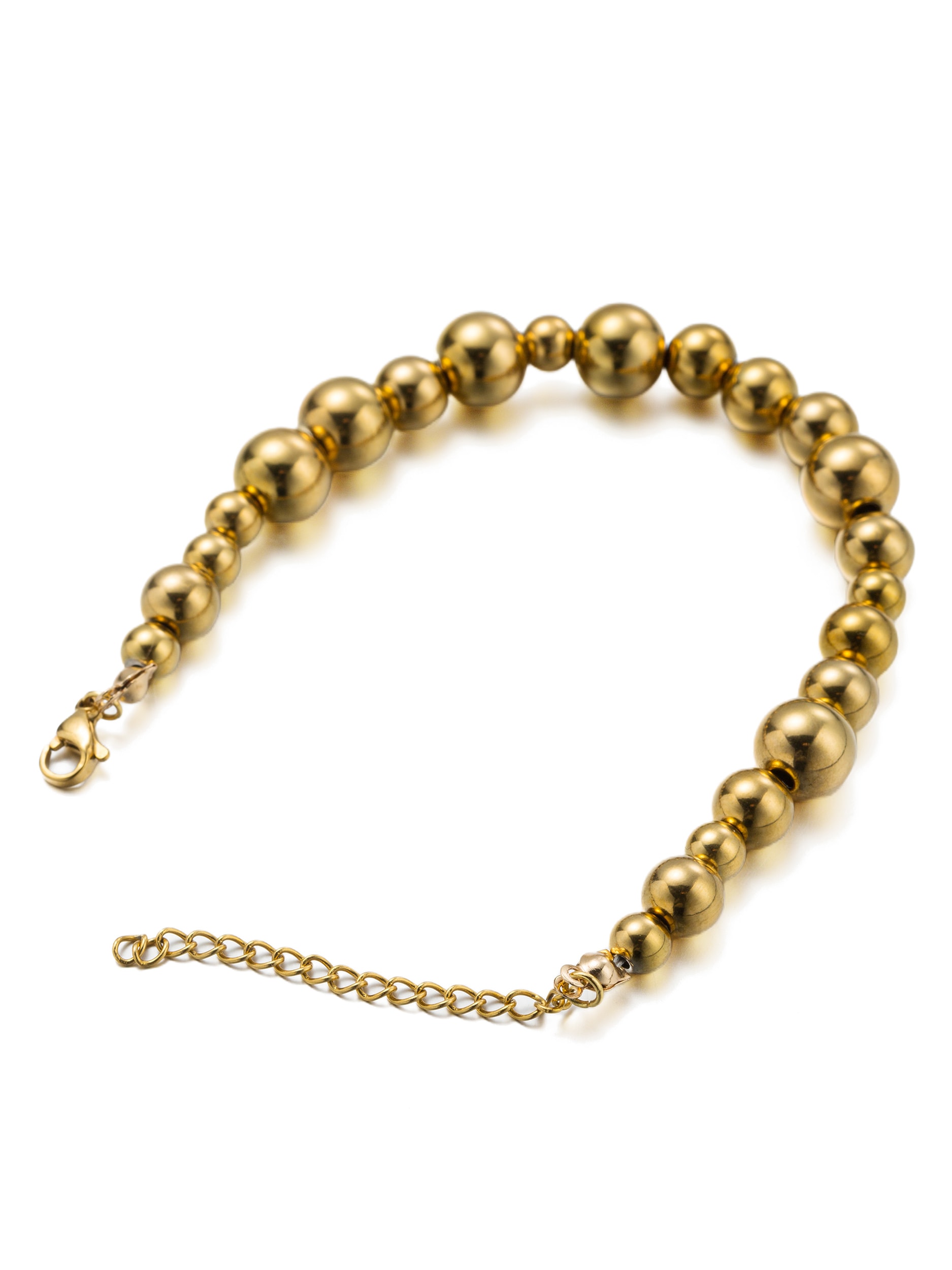 Aniston JEWELRY & WATCHES Armband »Schmuck Geschenk Edelstahl Armschmuck Armkette Kugeln« Made in Germany