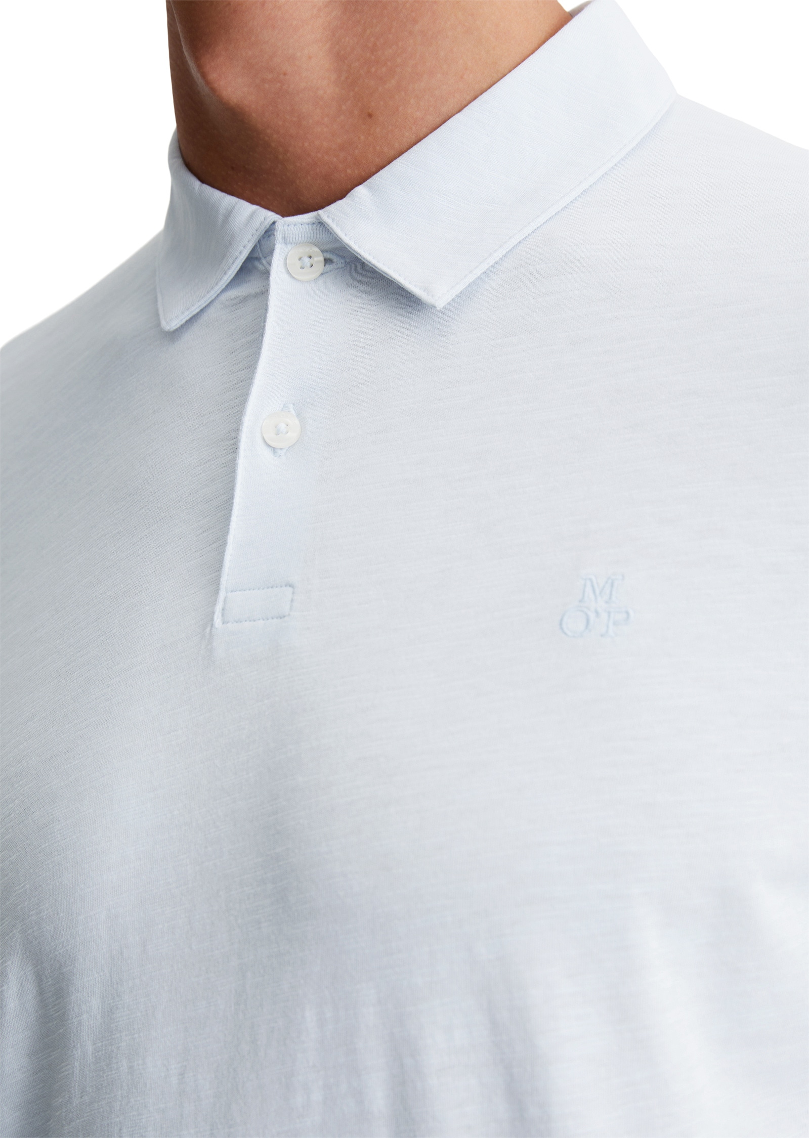 Marc O'Polo Poloshirt »in softer Slub-Jersey-Qualität«