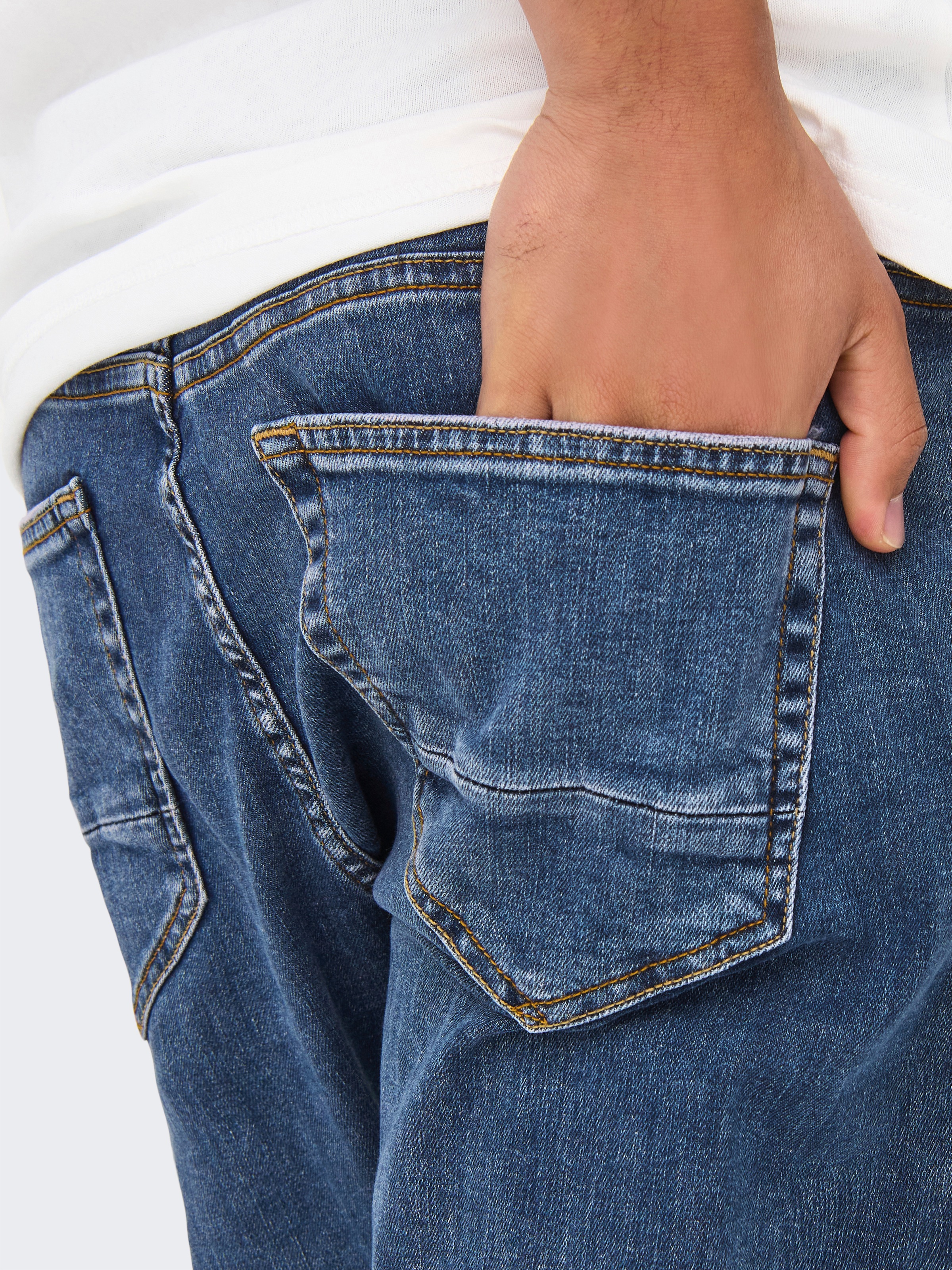 Thumbnail - ONLY & SONS Skinny-fit-Jeans "Warp"