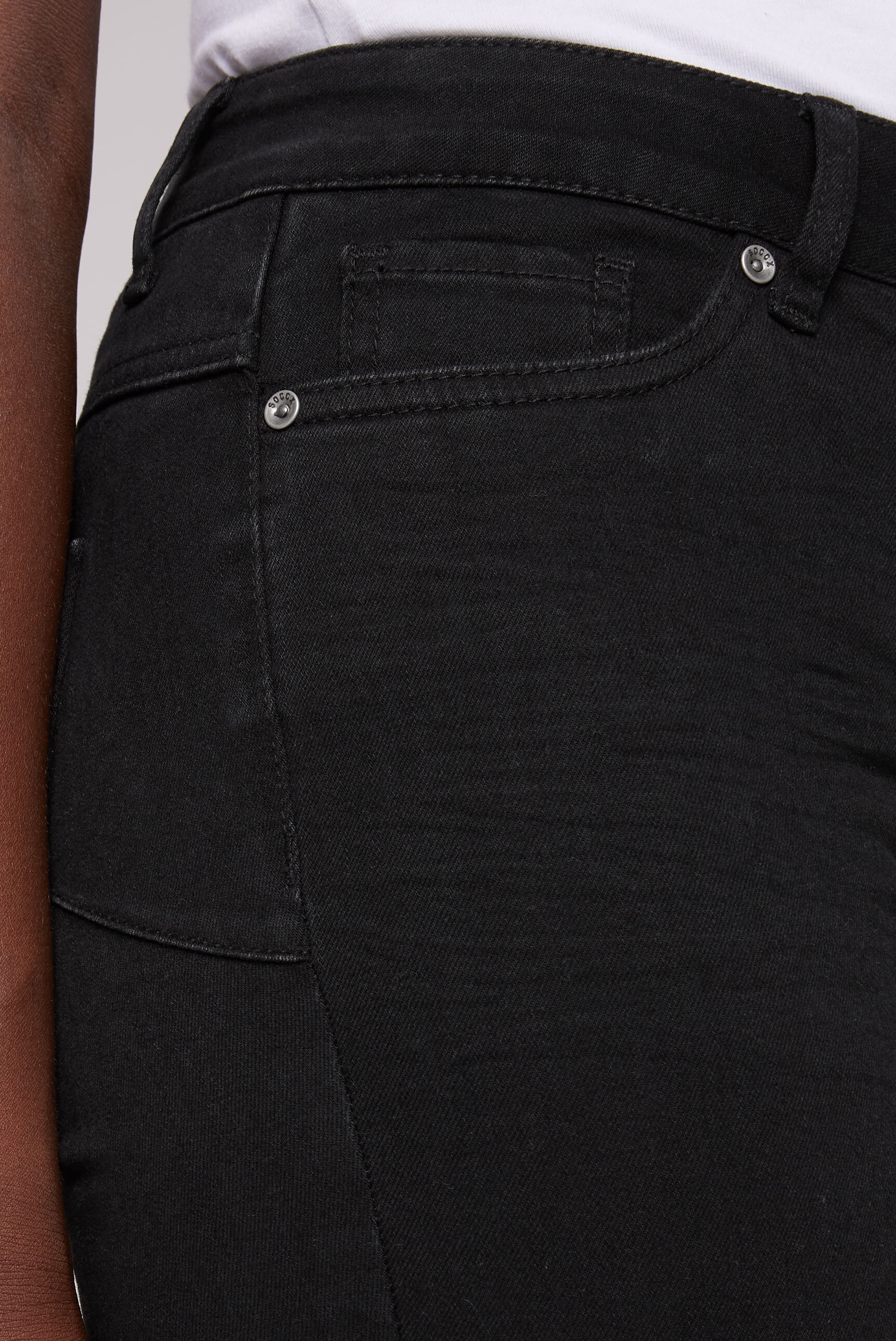 SOCCX Slim-fit-Jeans, mit normaler Leibhöhe