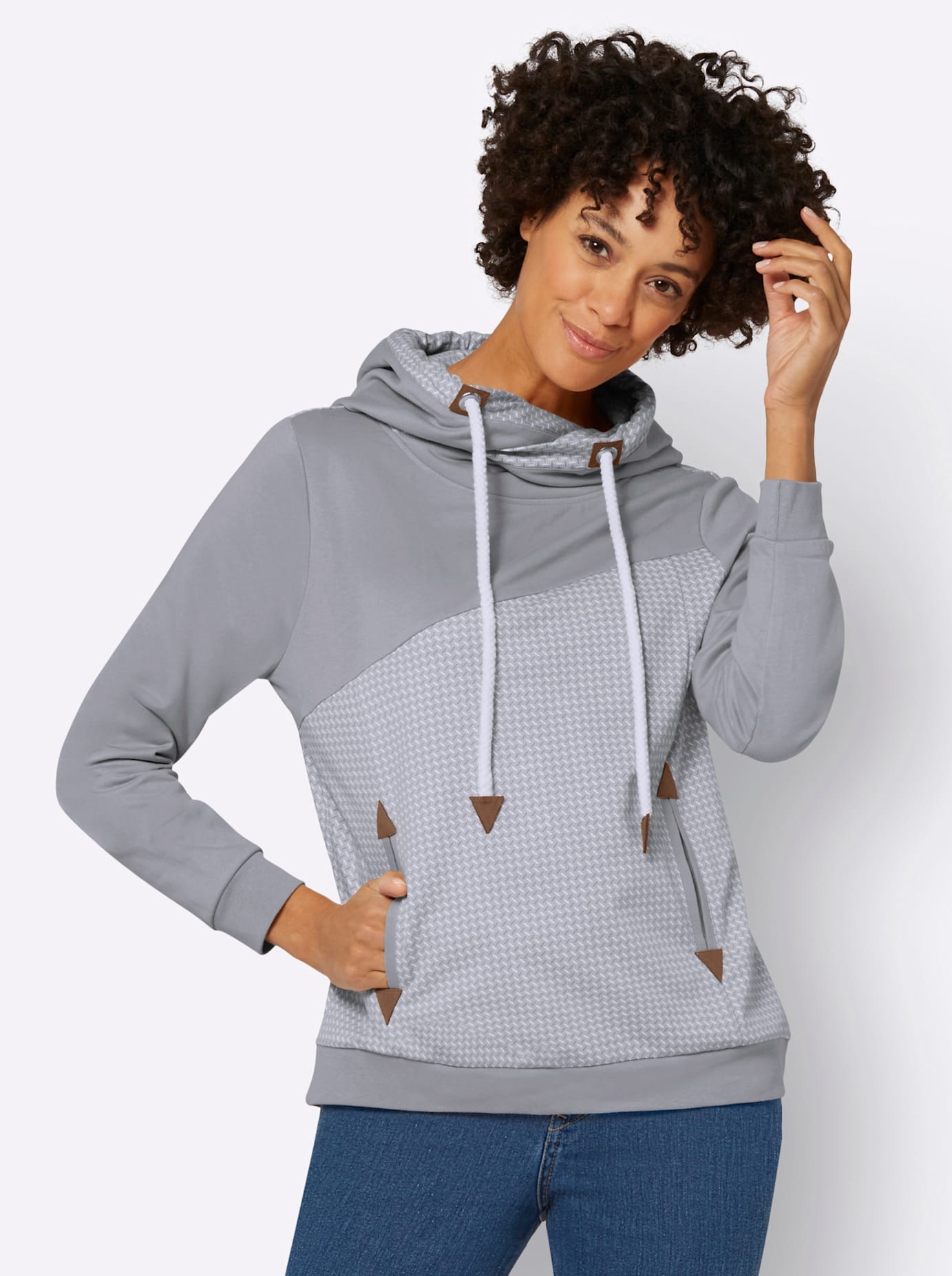 Casual Looks Kapuzensweatshirt