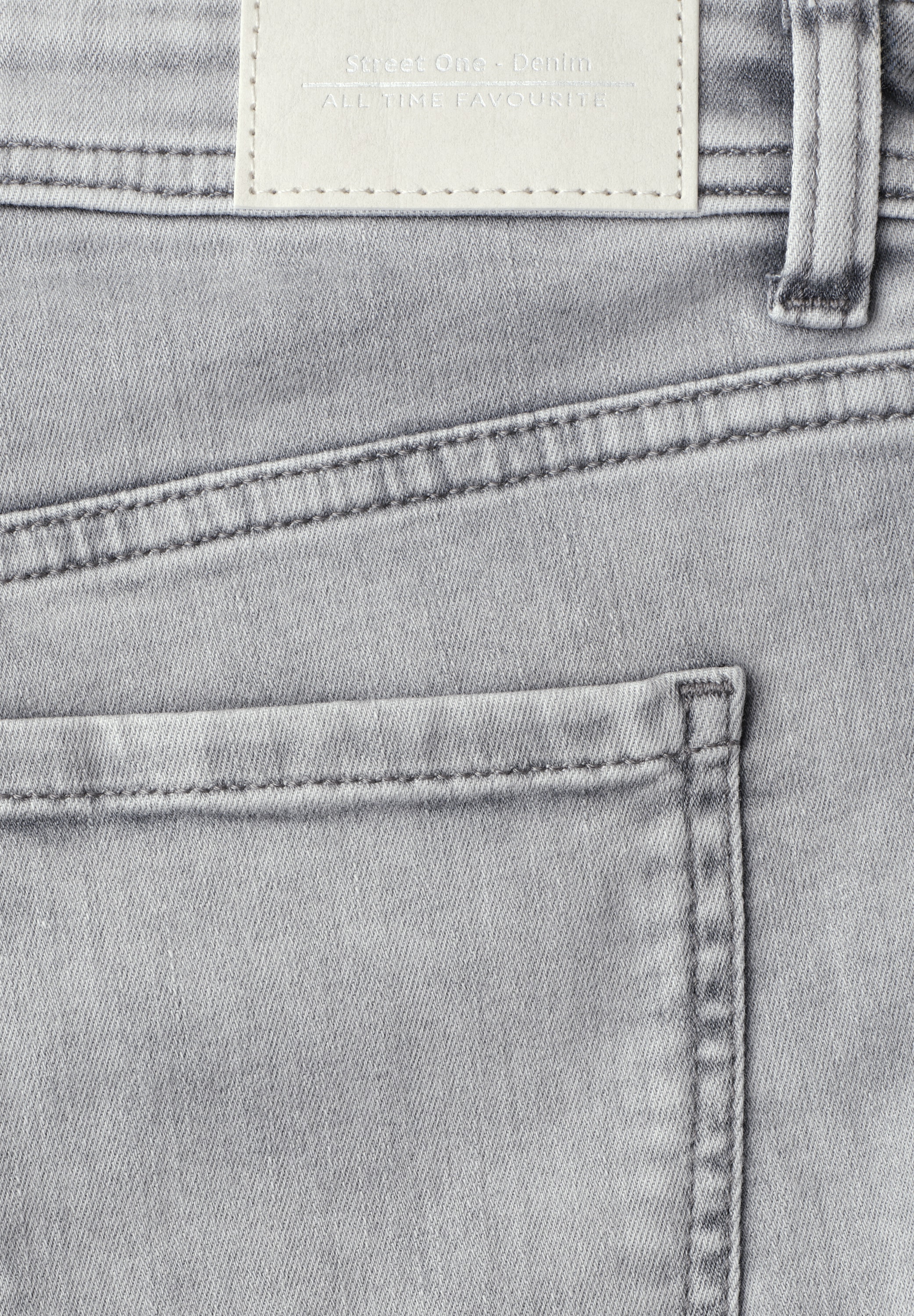 STREET ONE Comfort-fit-Jeans Middle Waist