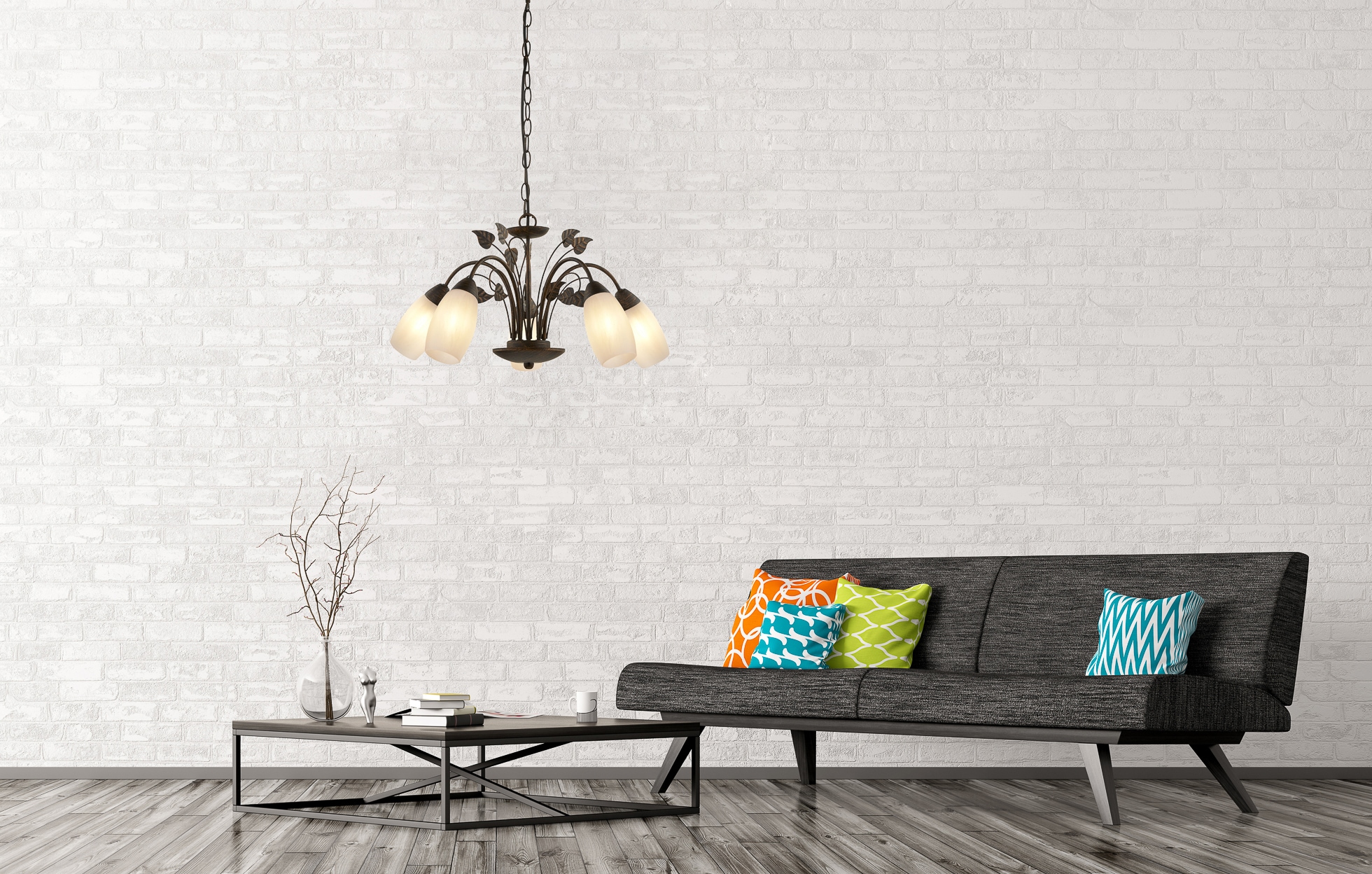 NOWA Hängeleuchte »VENEZIA« E14 1 Stk. Hängelampe Esszimmer-Leuchte Esstischleuchte Wohnzimmer