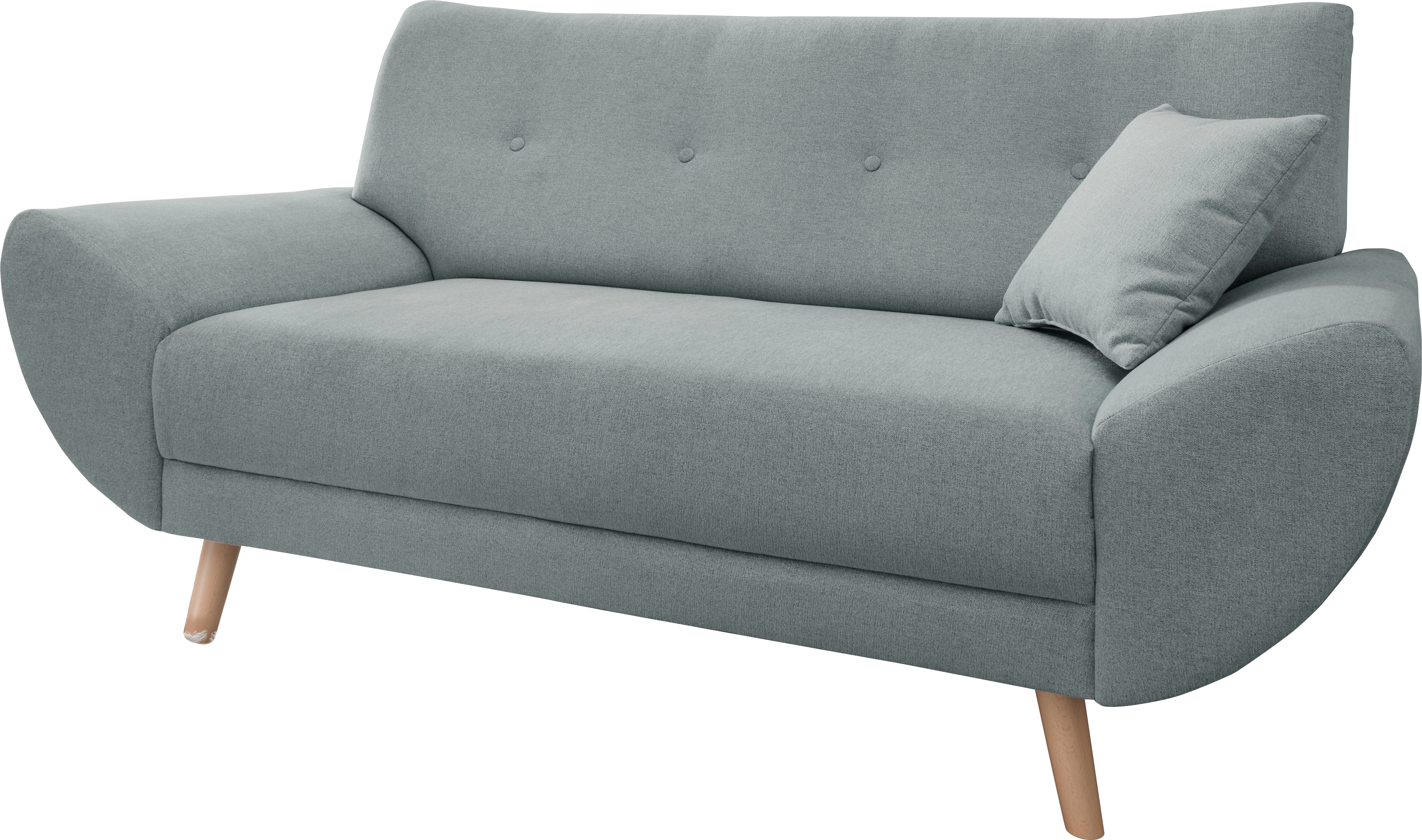 Home affaire 2-Sitzer "Basta, komfortable Wellenunterfederung, Breite 174cm"