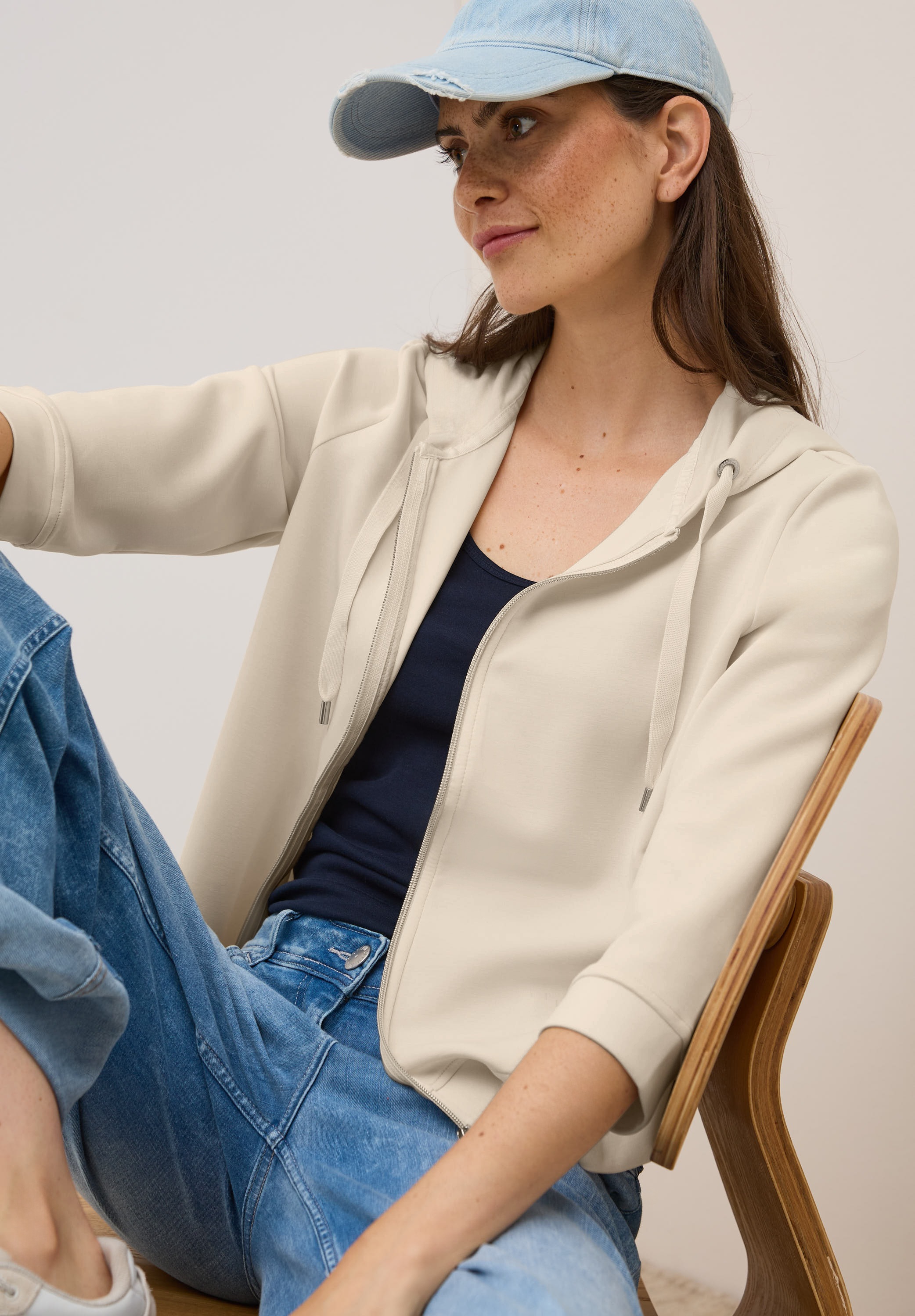 Cecil Cardigan aus softem Materialmix günstig online kaufen