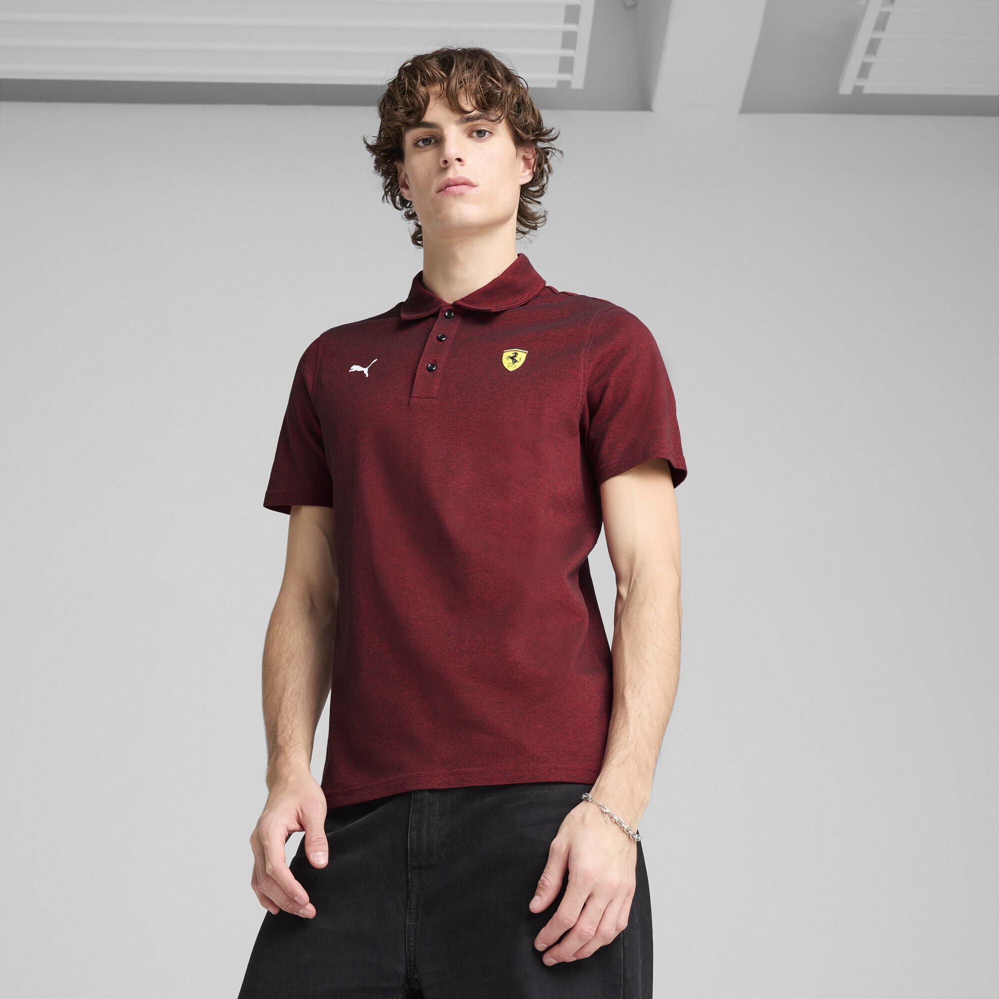 PUMA Poloshirt »Scuderia Ferrari HP Race 2 Tone Poloshirt Herren«