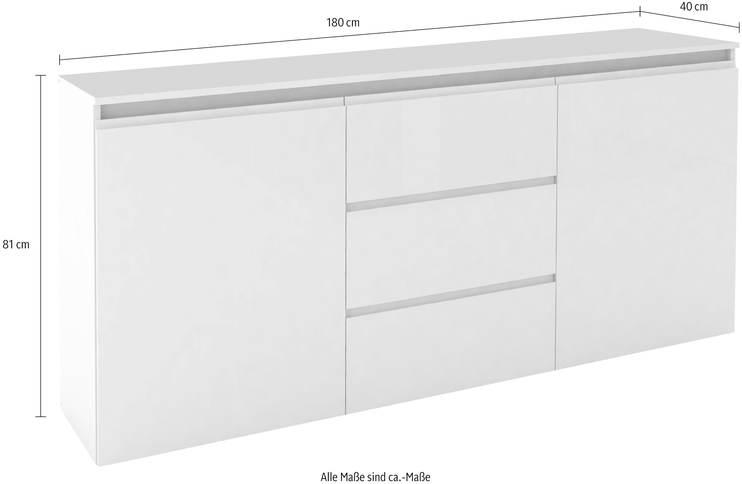 INOSIGN Sideboard »Magic, Kommode, Schrank, Stauraumschrank«