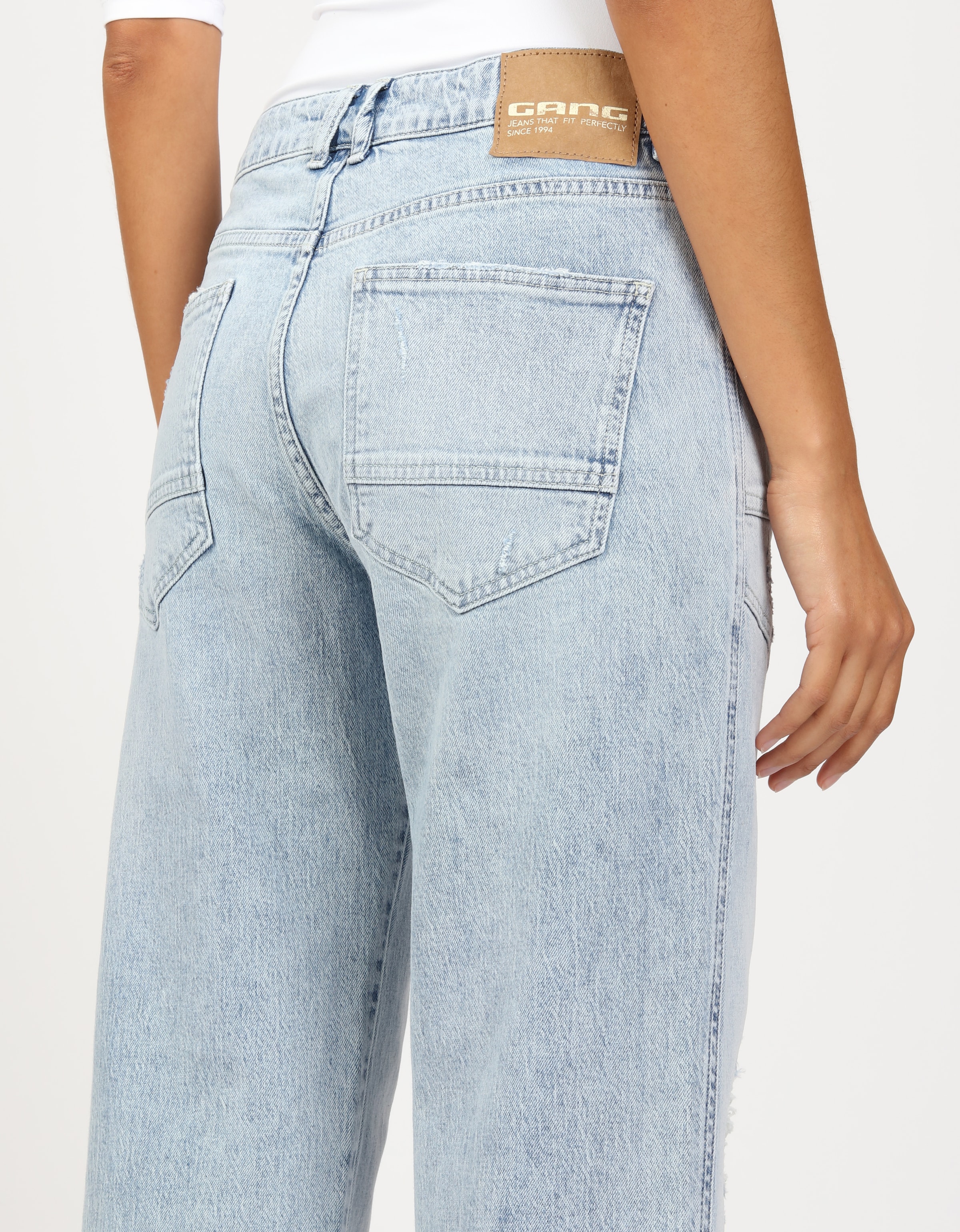 GANG Loose-fit-Jeans »94ROBERTA«, mit übergroßen aufgesetzten Taschen