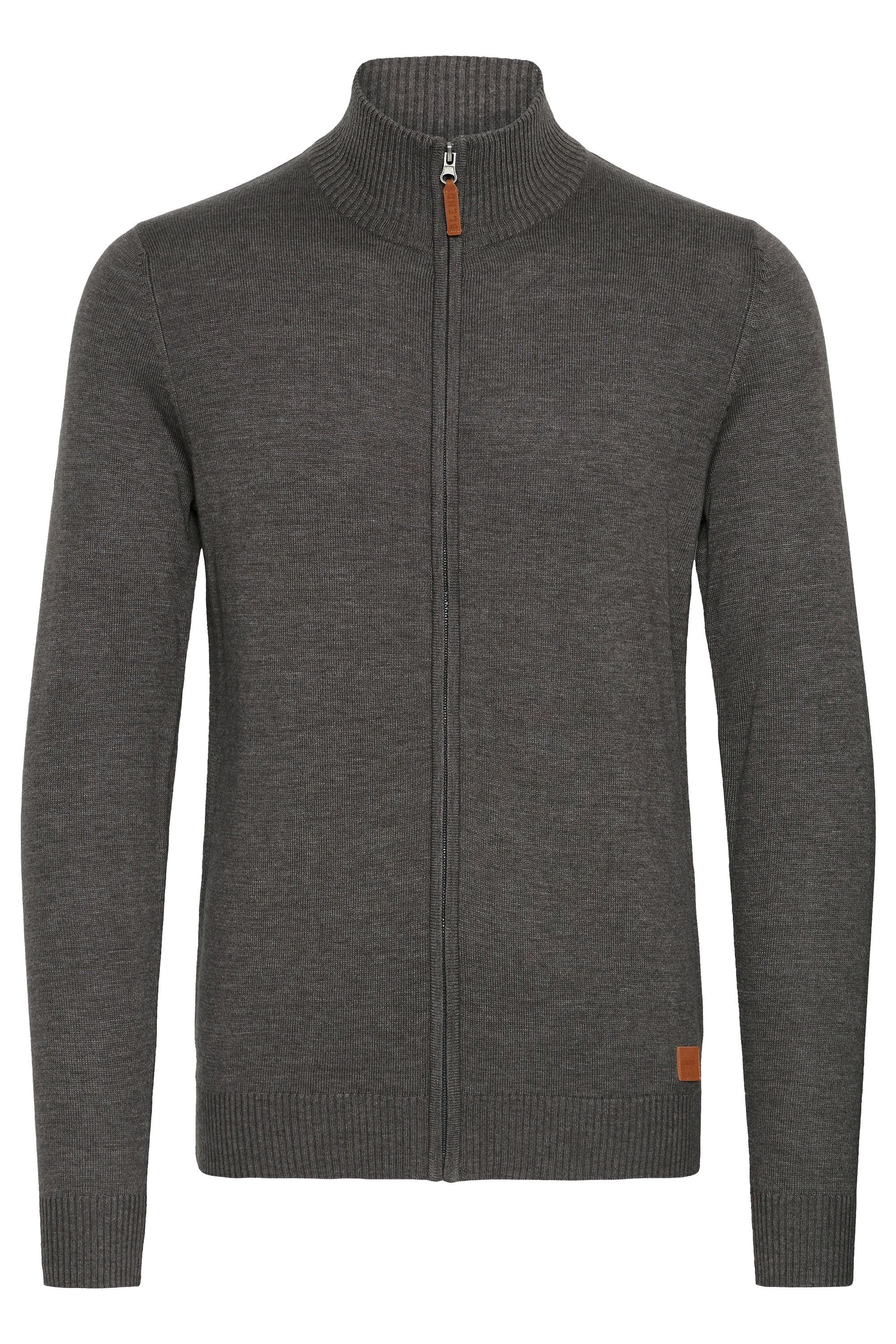 Blend Strickjacke "BHNorman" Bequeme Feinstrick-Jacke mit Stehkragen und el günstig online kaufen