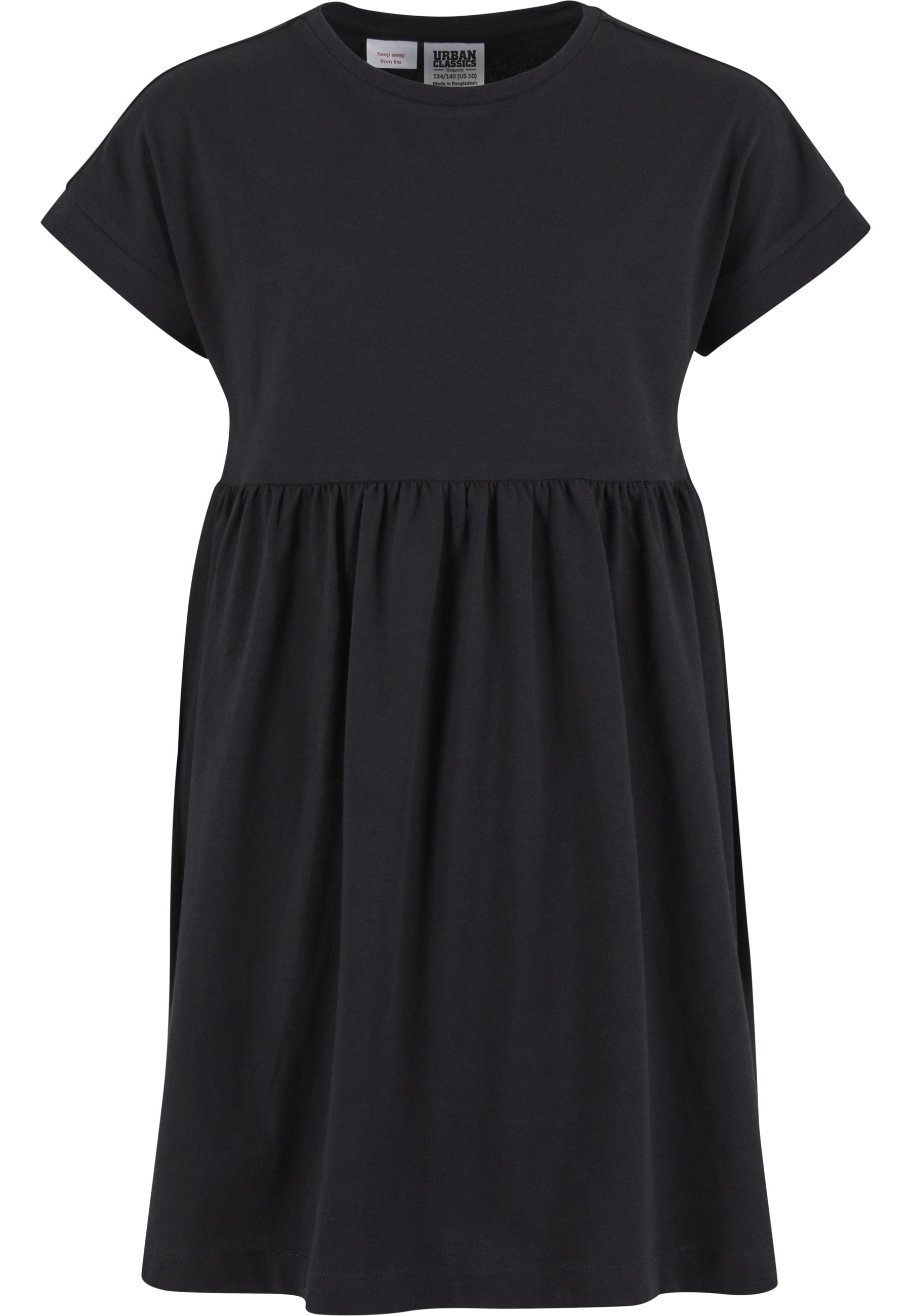 Urban Classics Shirtkleid "Urban Classics Girls Organic Empire Valance Tee Dress" 1 Tlg.