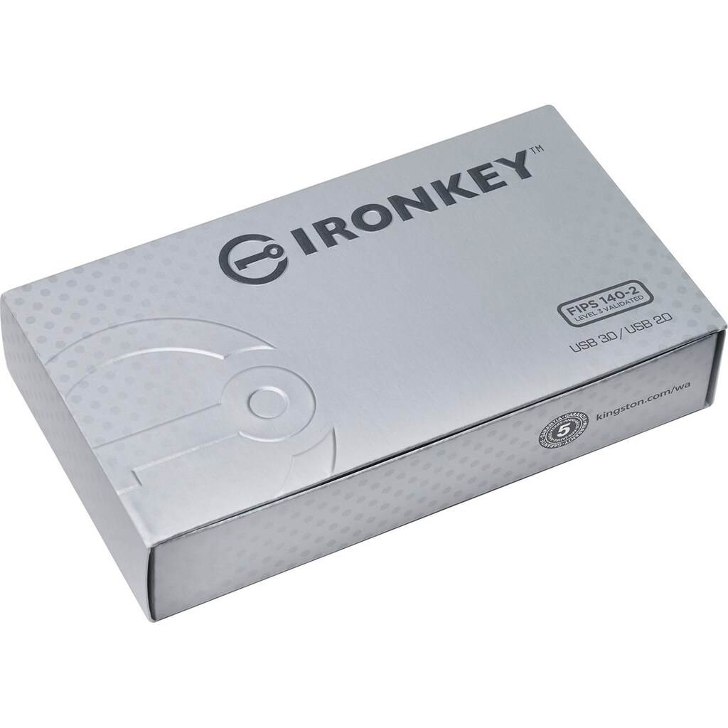 Kingston USB-Stick »IRONKEY S1000 4GB«, (USB 3.0 Lesegeschwindigkeit 180 MB/s)