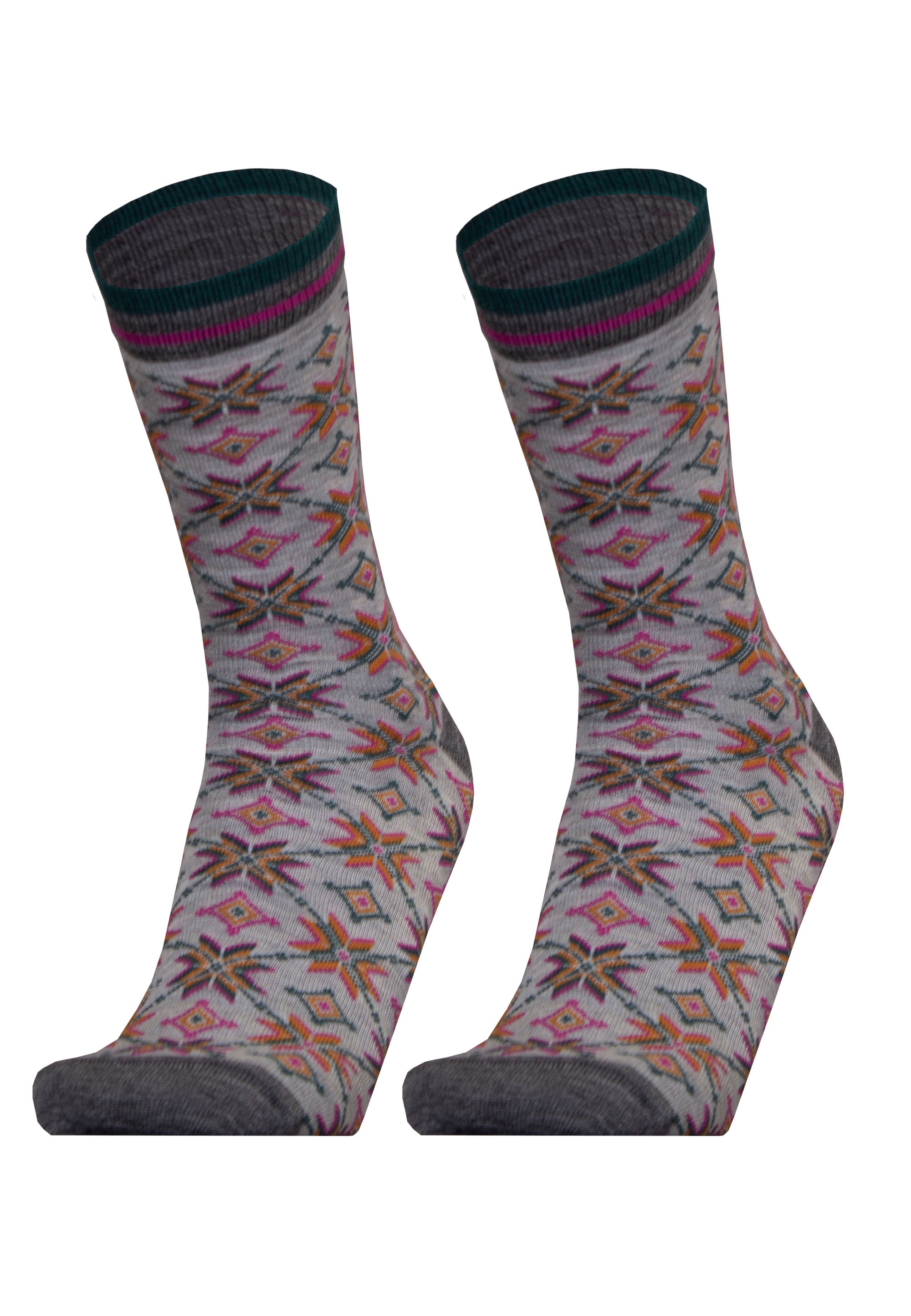 UphillSport Socken »AUTUMN STAR 2er Pack«, (2 Paar), in atmungsaktiver Qualität