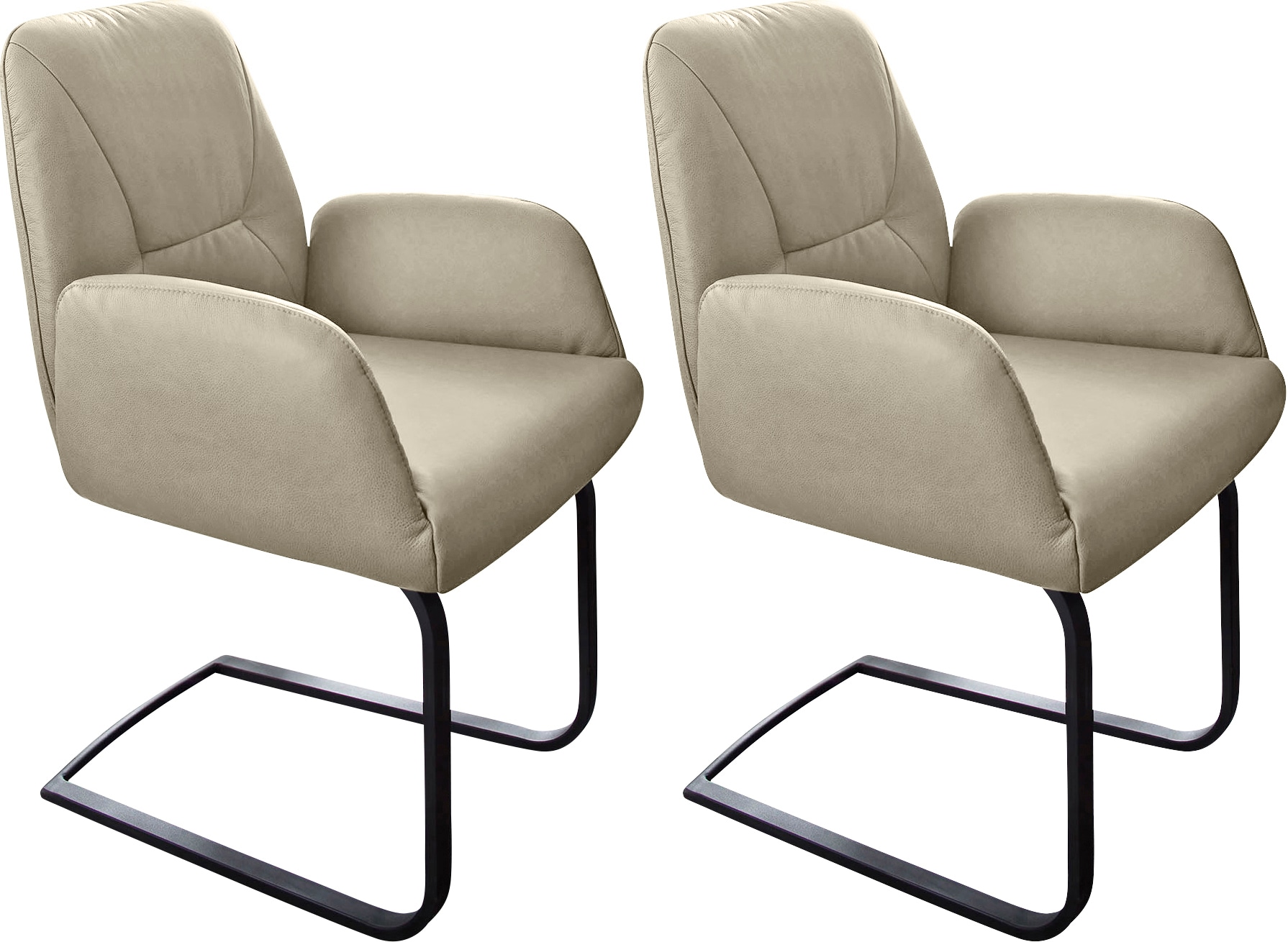 W.SCHILLIG Freischwinger "ole" (Set) 2 Stk.2er- oder 4er-Set, Gestell in Sc günstig online kaufen