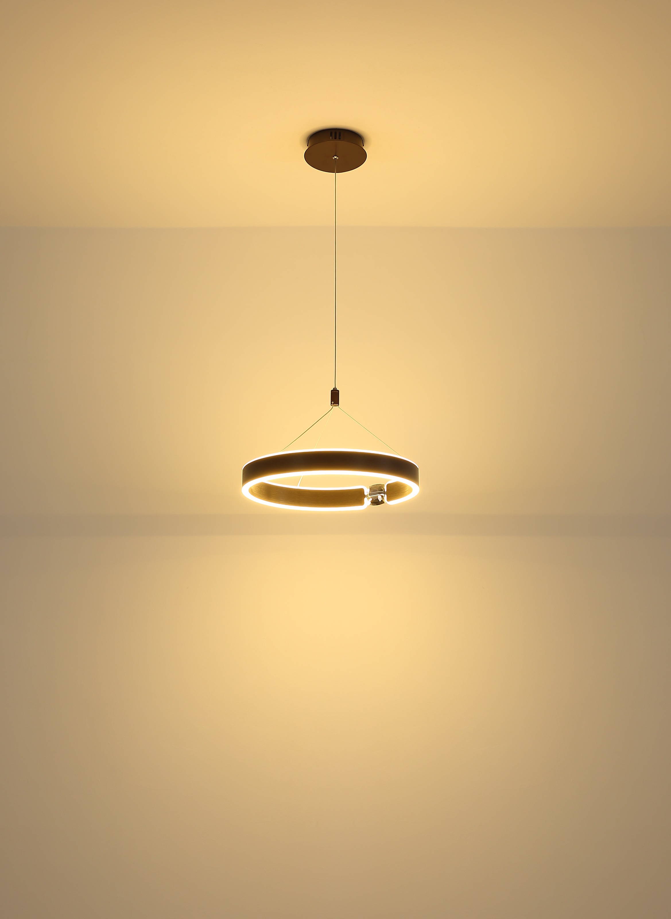 GLOBO LIGHTING Hängeleuchte »HENDRICKS« LED-Modul 1 Stk. Warmweiß Hängelampe Esszimmer-Leuchte Esstischleuchte Wohnzimmer