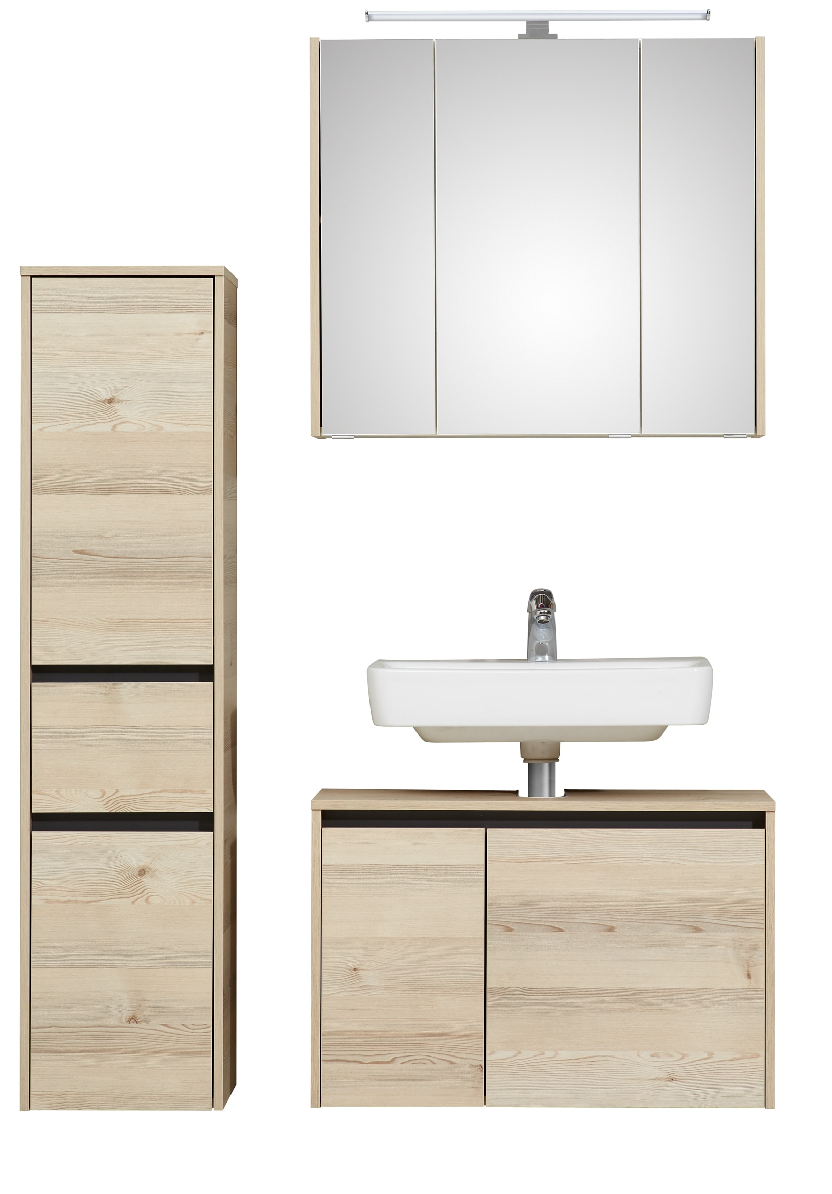 Saphir Badmöbel-Set "Quickset 393" Komplett-Set, 3 Stk. tlg. günstig online kaufen